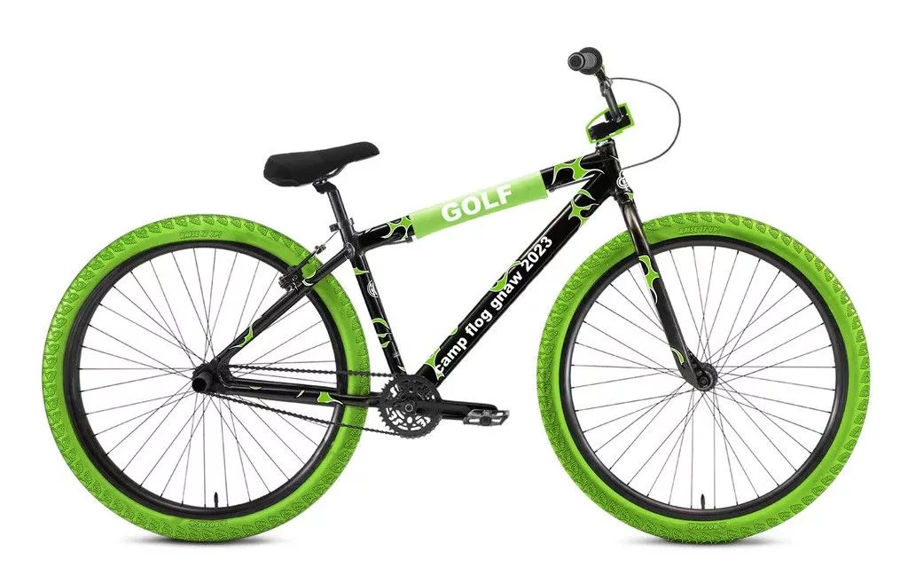 Golf Wang Miscellaneous GOLF WANG X SE BIKES “CAMP FLOG GNAW 2023” SE RIPPER Black