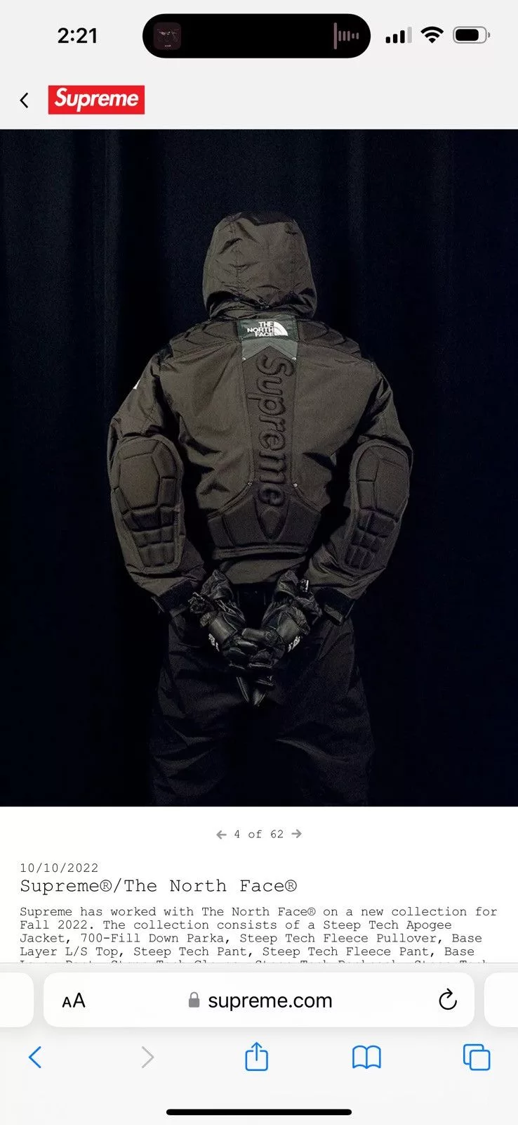Supreme Light Jackets The north face x supreme jacket Brown