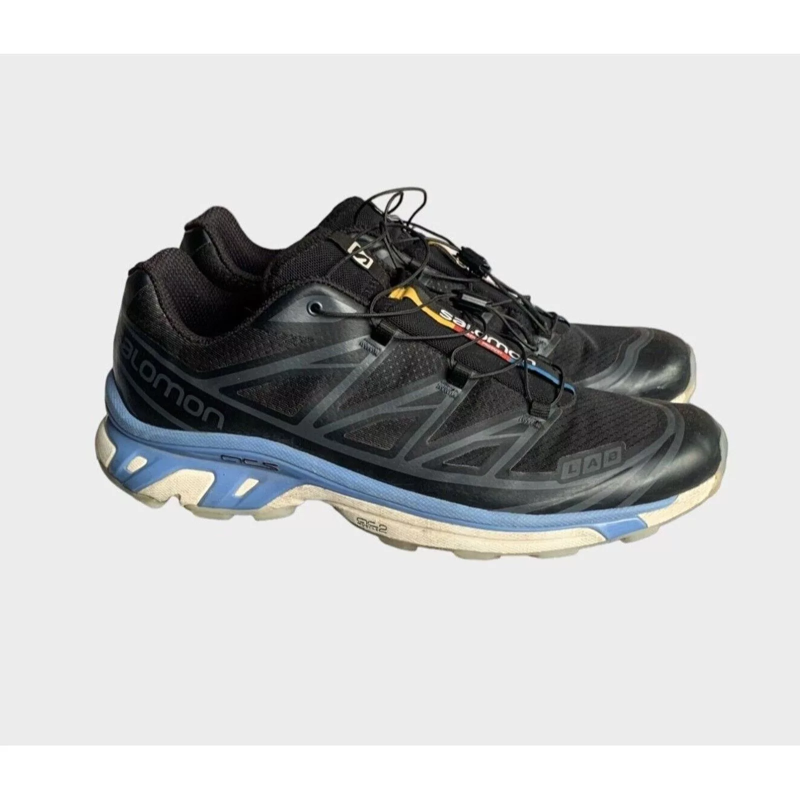 Salomon Low Top Sneakers Salomon Xt-6 Clear / Sky Blue Size 10.5