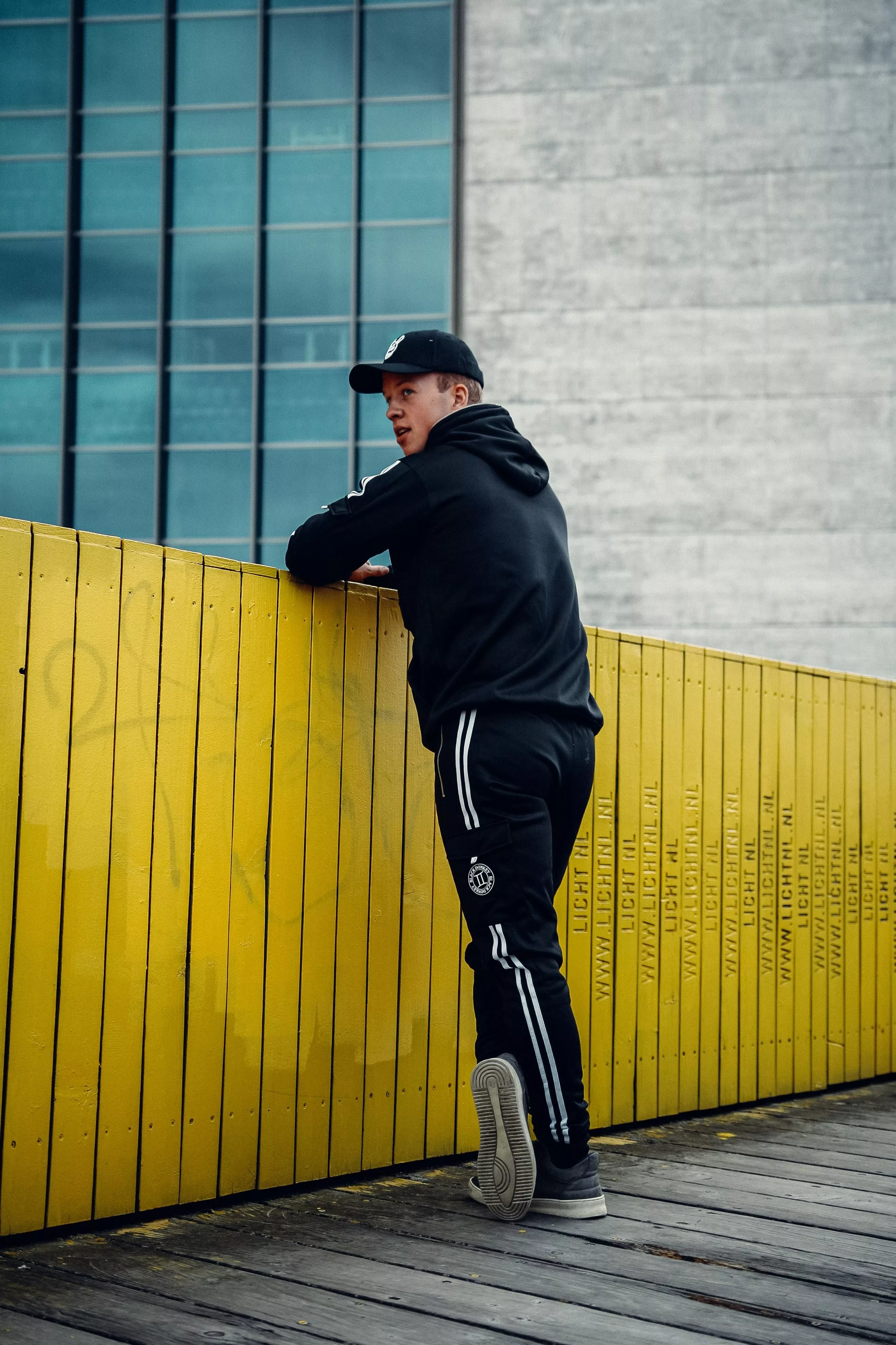 Other Casual Pants Other Zip trackpants Black