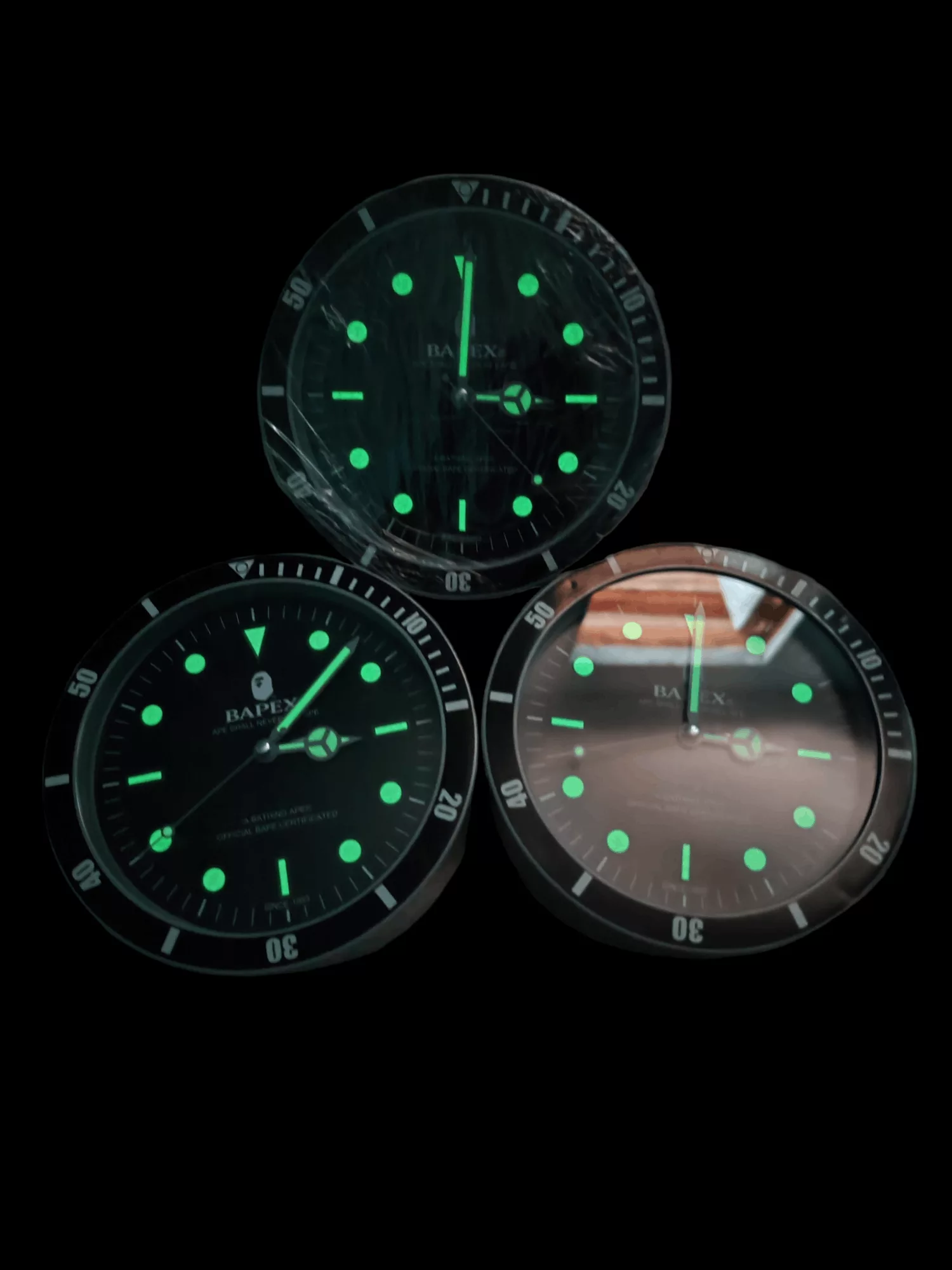 Bape Miscellaneous Bape DESK CLOCK Black