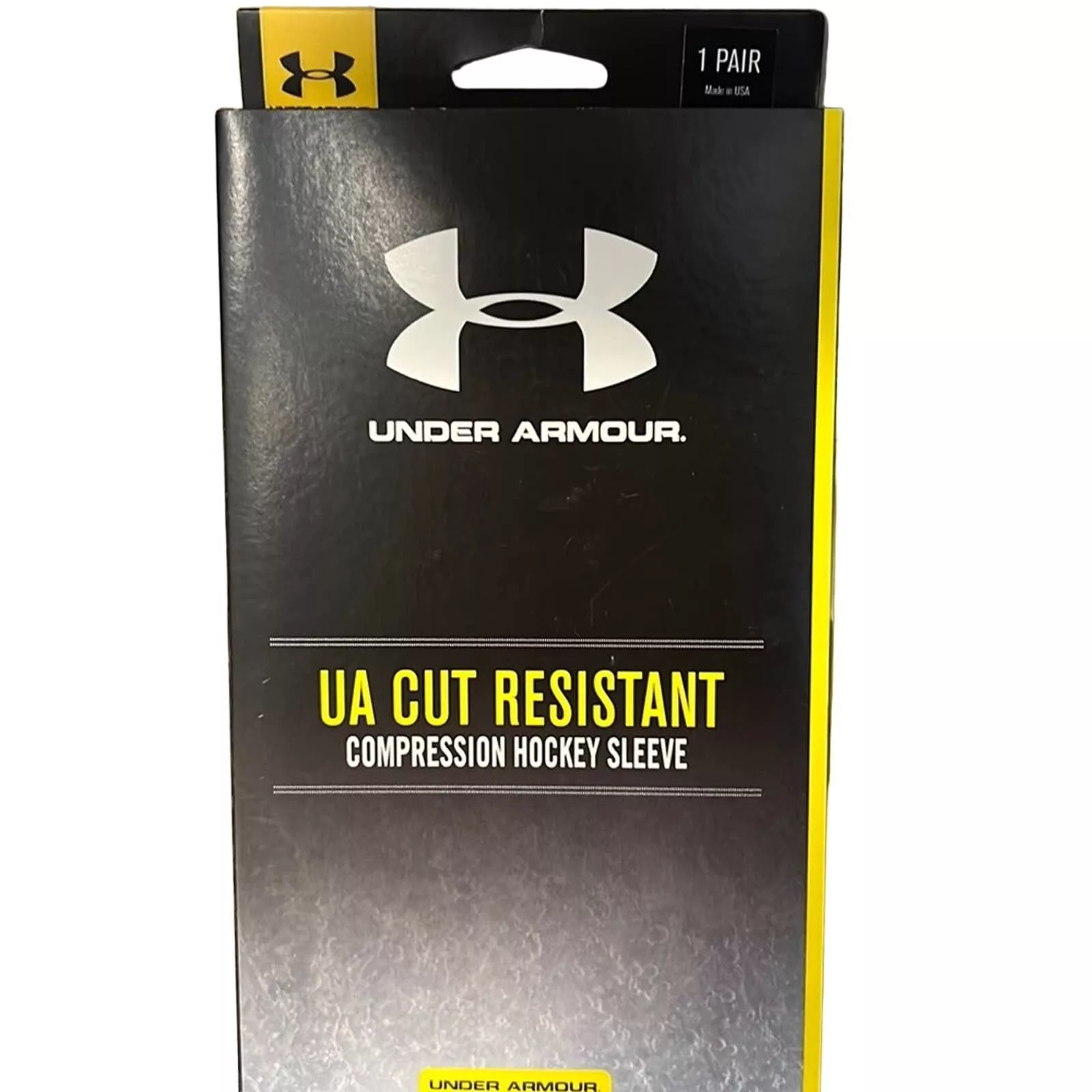 Under Armour Socks Underwear Under Armour Cut Resistant Compression Hockey Sleeve size LG Black