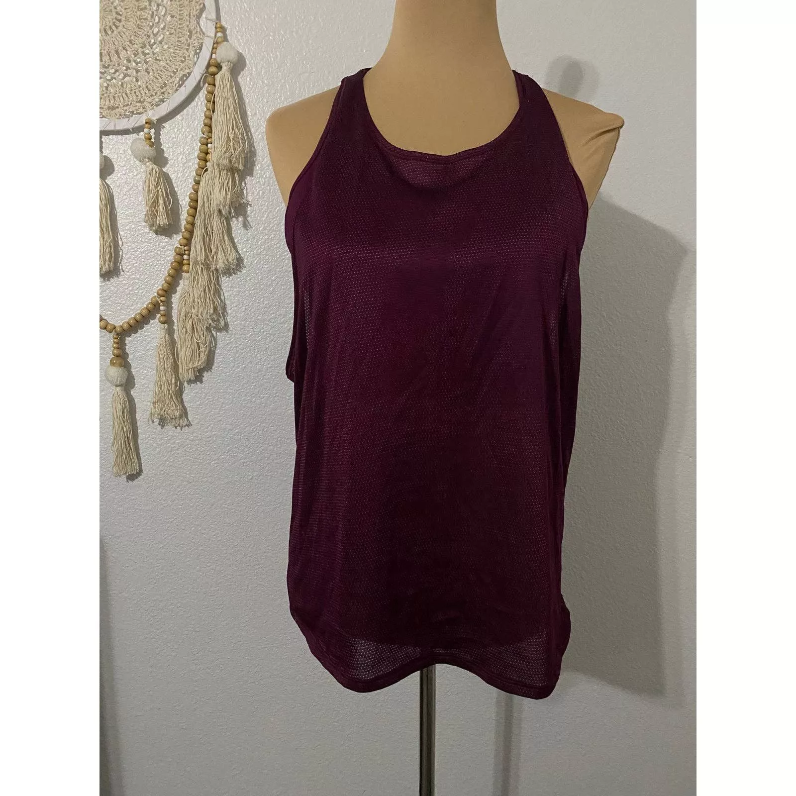 Lululemon Blouses lululemon tank top size 12 Red