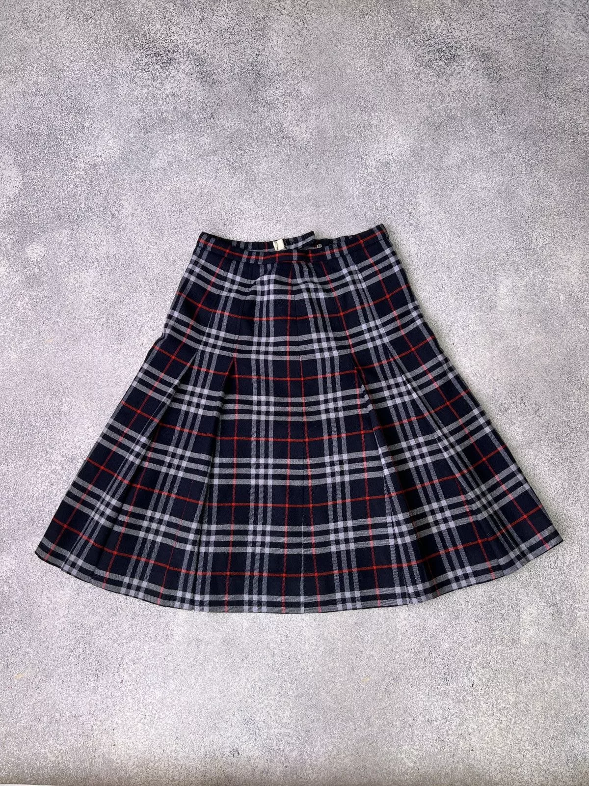 Burberry Midi Skirts Burberry × Vintage Vintage Burberry Nova Check Skirt Multi