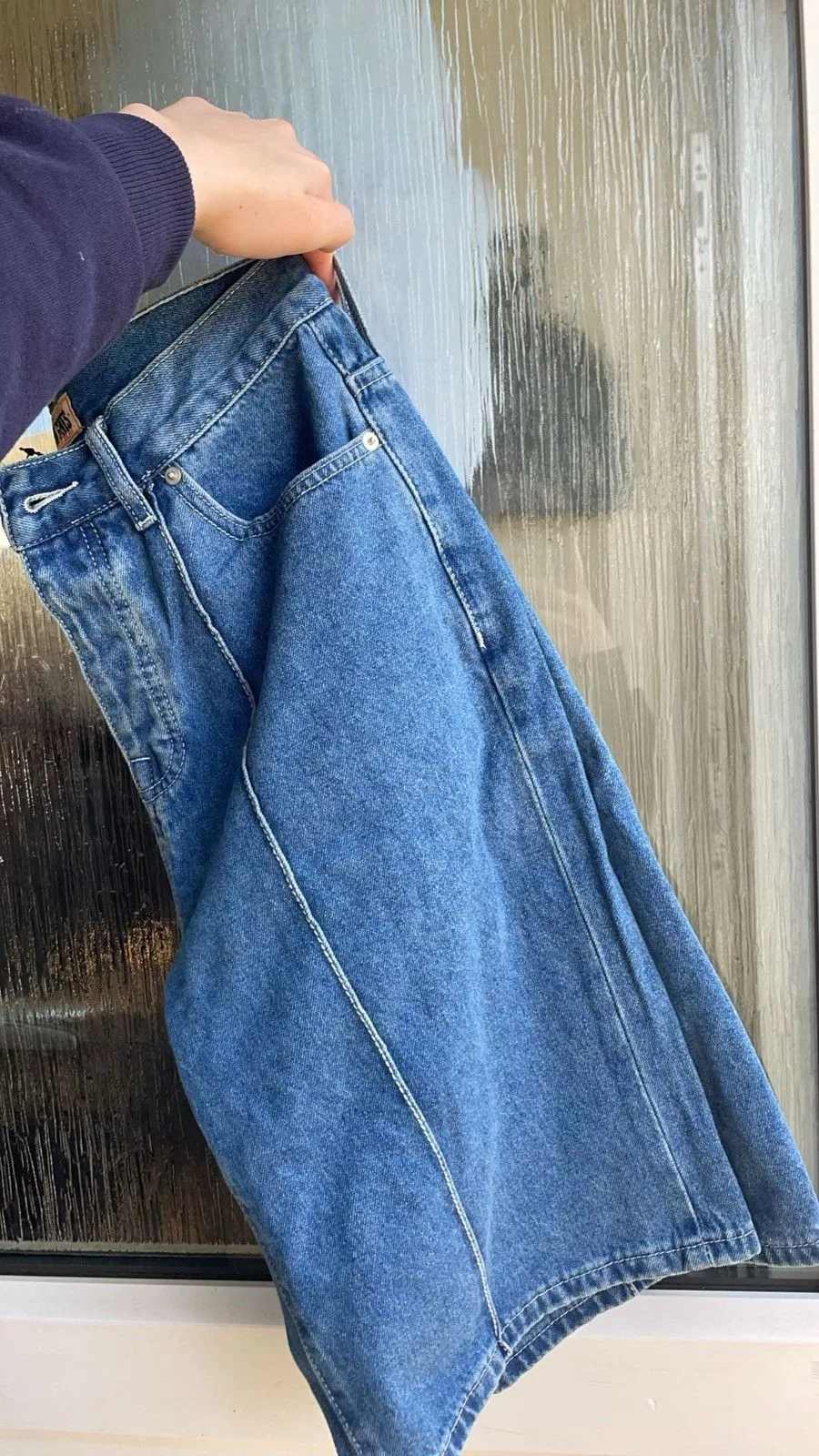 Corteiz denim shorts Blue