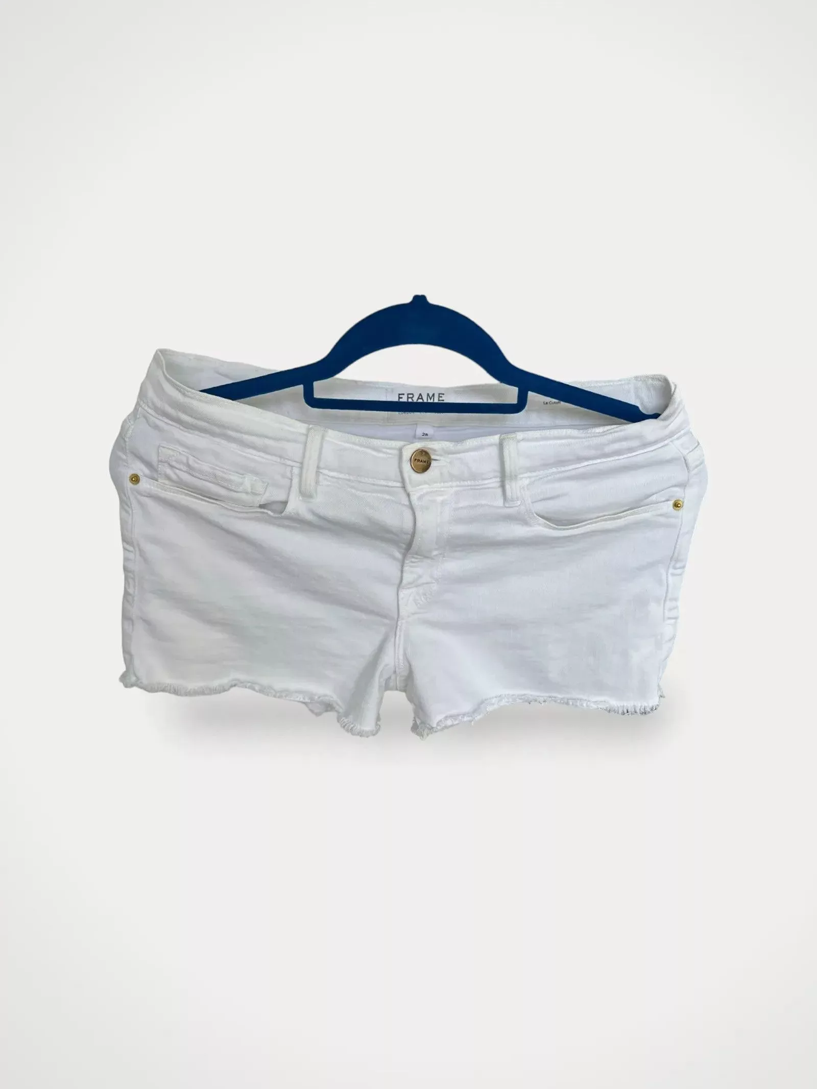 Frame Shorts White