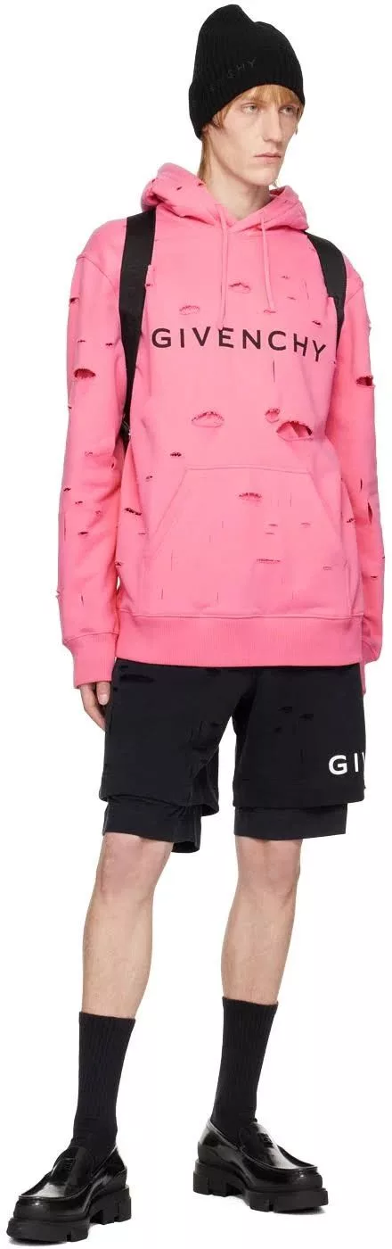 Givenchy Shorts Givenchy os11x0724 Archetype Shorts in Black