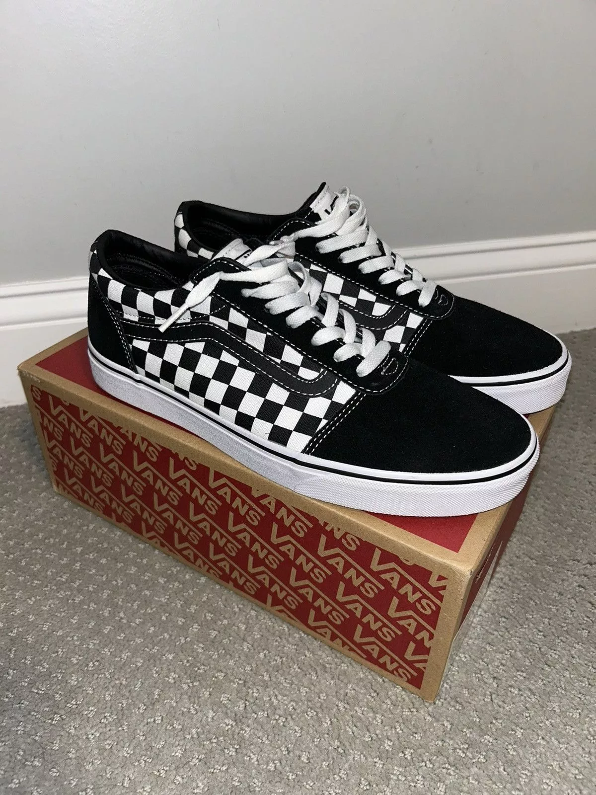 Vans Low Top Sneakers Vans Old-Skool Checkered Lows Black