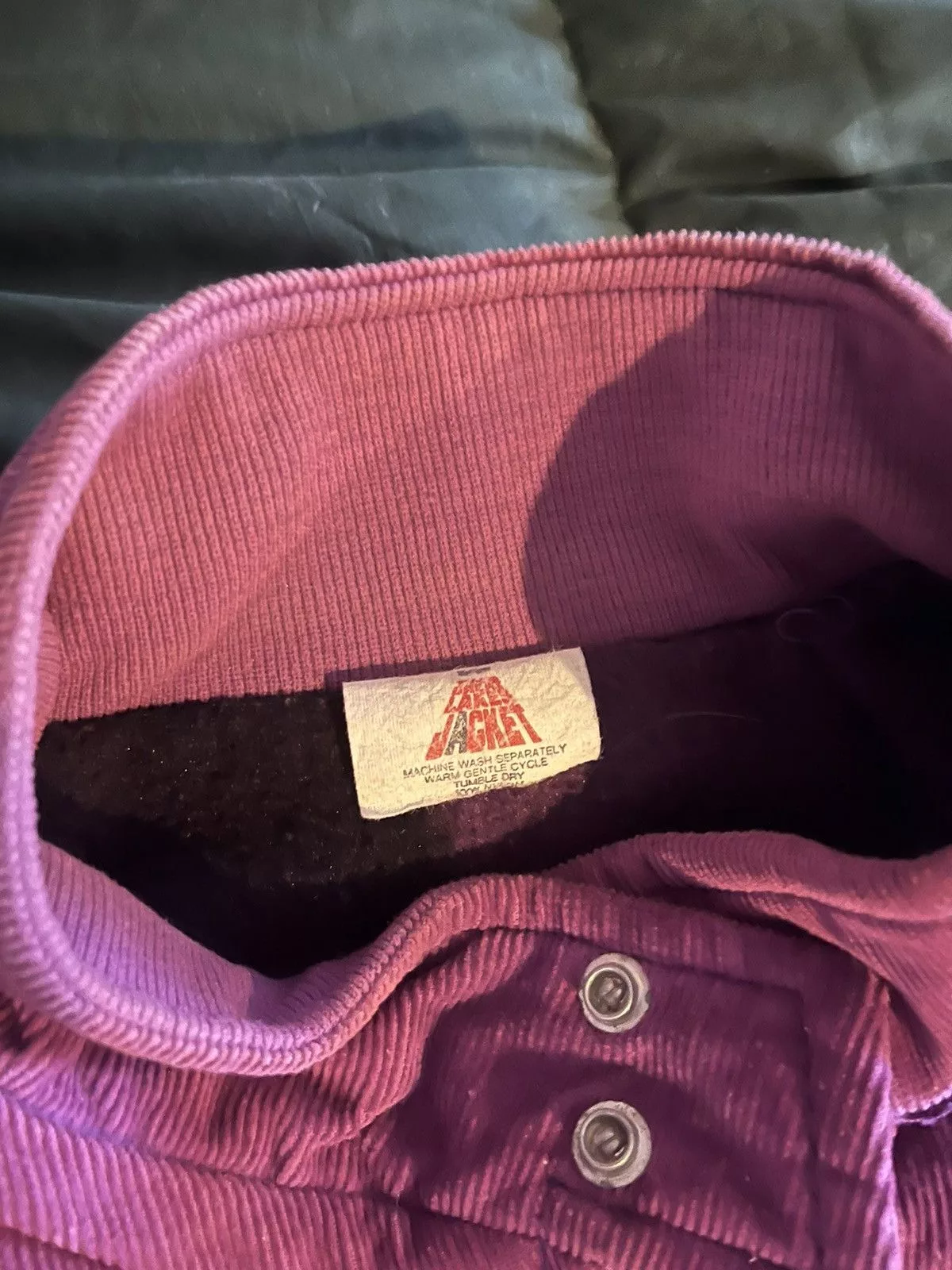 Vintage Bombers Vintage Racing Jacket Purple