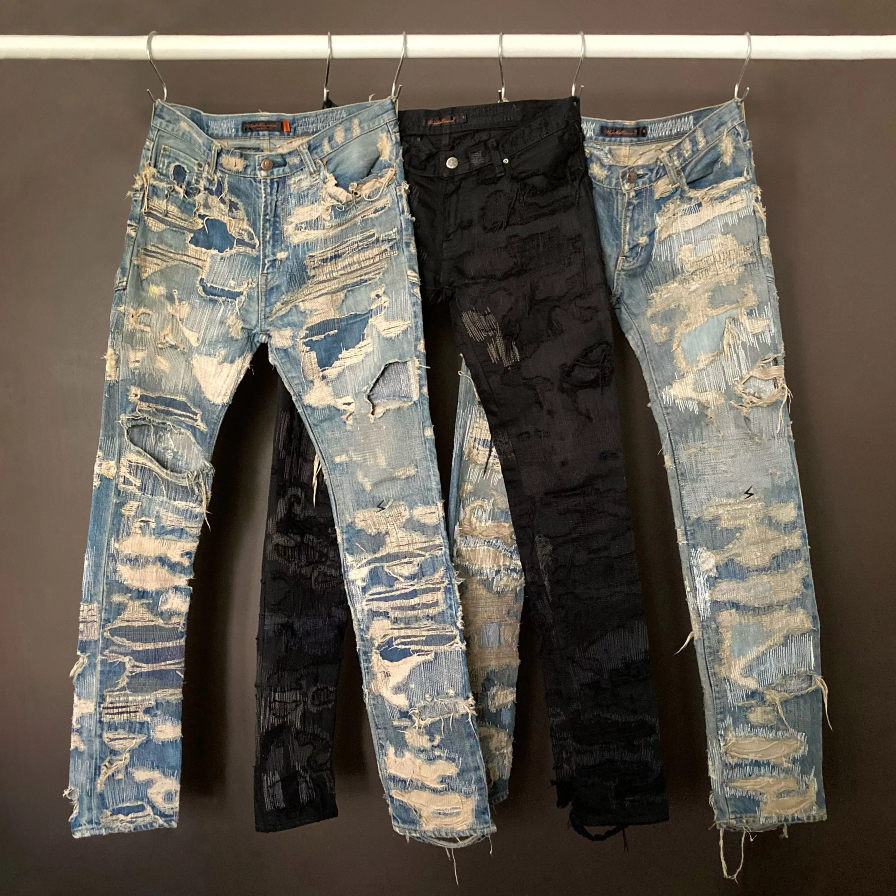 Undercover Denim Undercover 85 Jeans Blue + Black