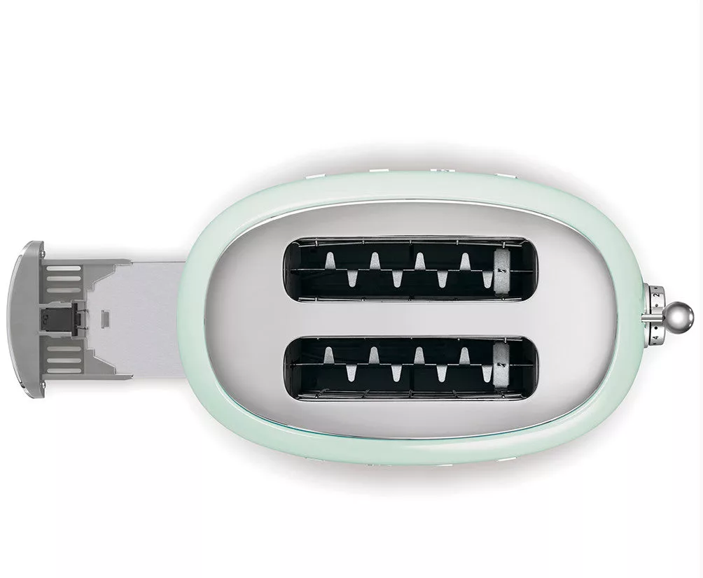 Pastel Green 2 Slice Toaster