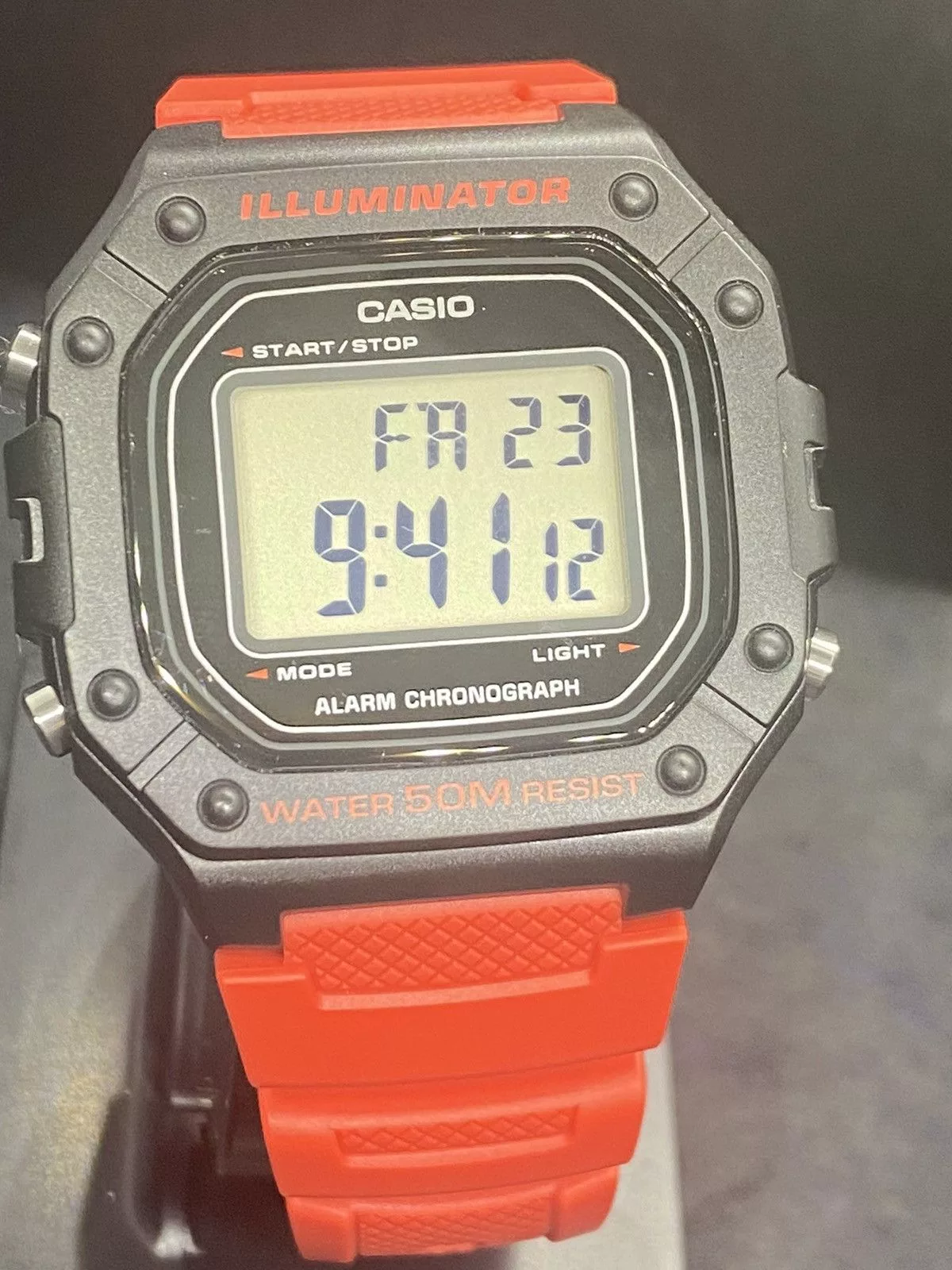 Casio Jewelry Watches Casio Large Size Watch for A Large Men Size Black