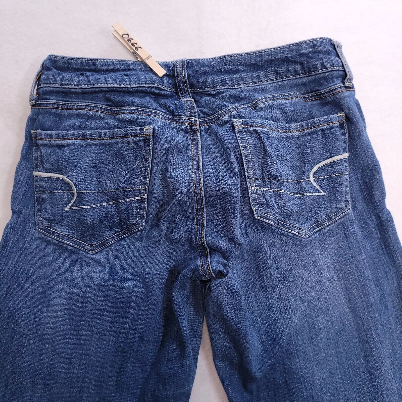 American Eagle Outfitters Jeans American Eagle Outfitters American Eagle Stretch Jegging Denim Jeans Women Size 6 Blue