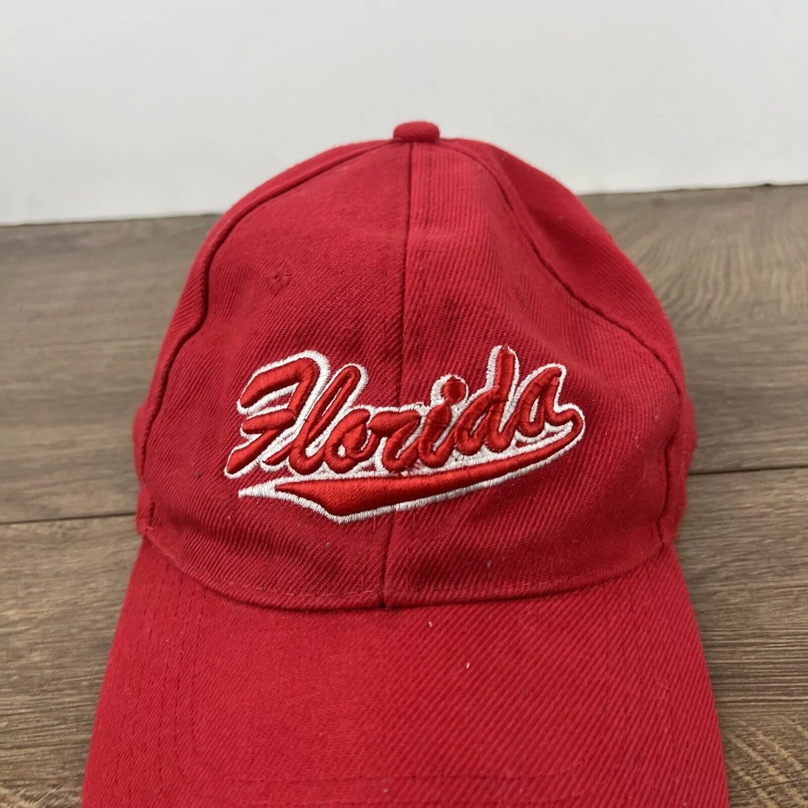 Other Hats Other Florida Red Hat Florida Baseball Hat Red Hat Adjustable Hat