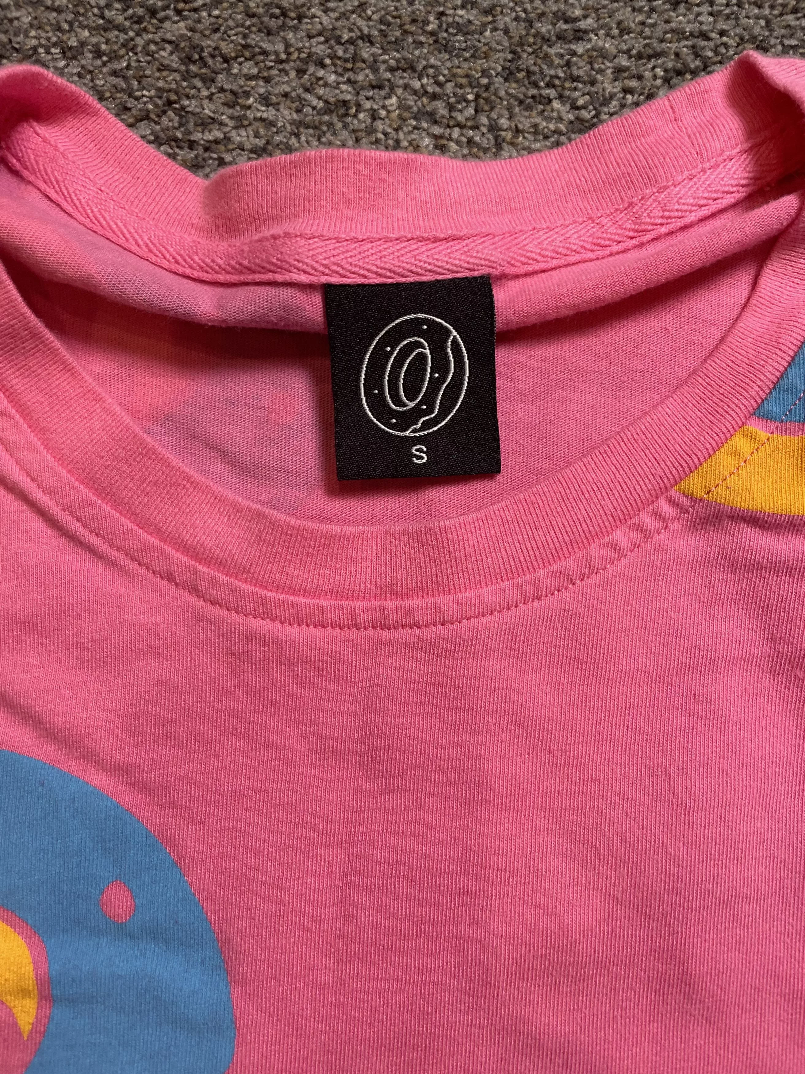 Odd Future Short Sleeve T Shirts Odd Future All Over Donut Shirt Blue