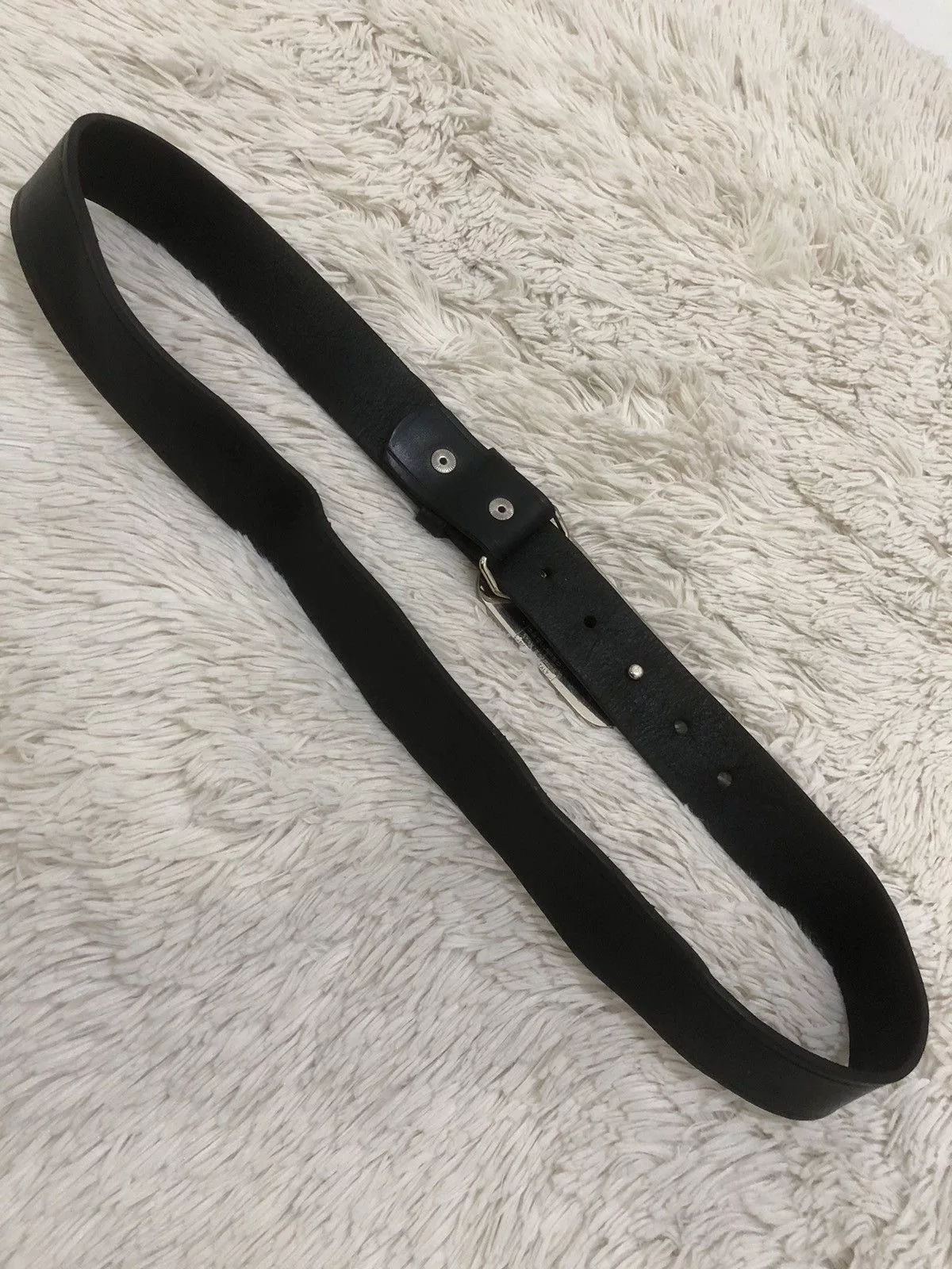 Dsquared2 Belts Dsquared2 Leather Belt Black