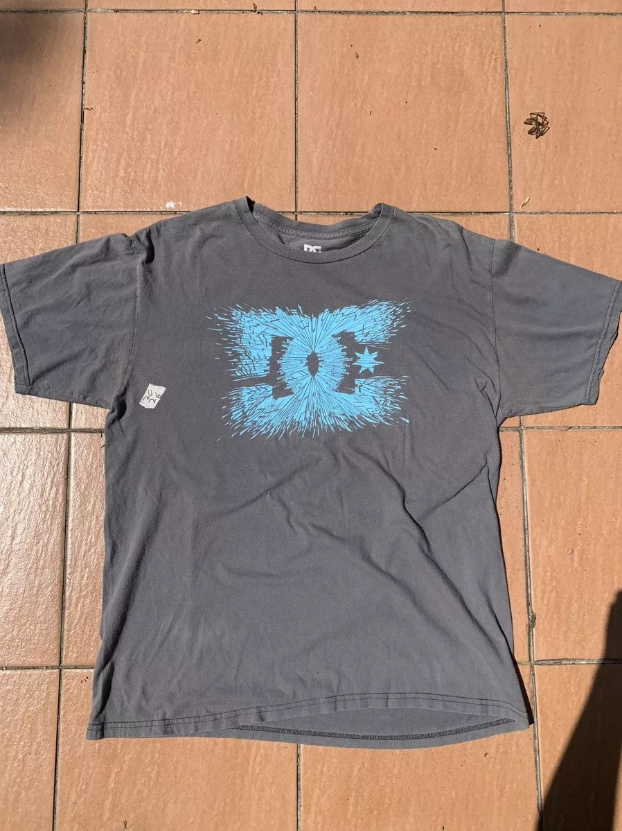 DC Short Sleeve T Shirts DC T-Shirt Y2K/Skate Black
