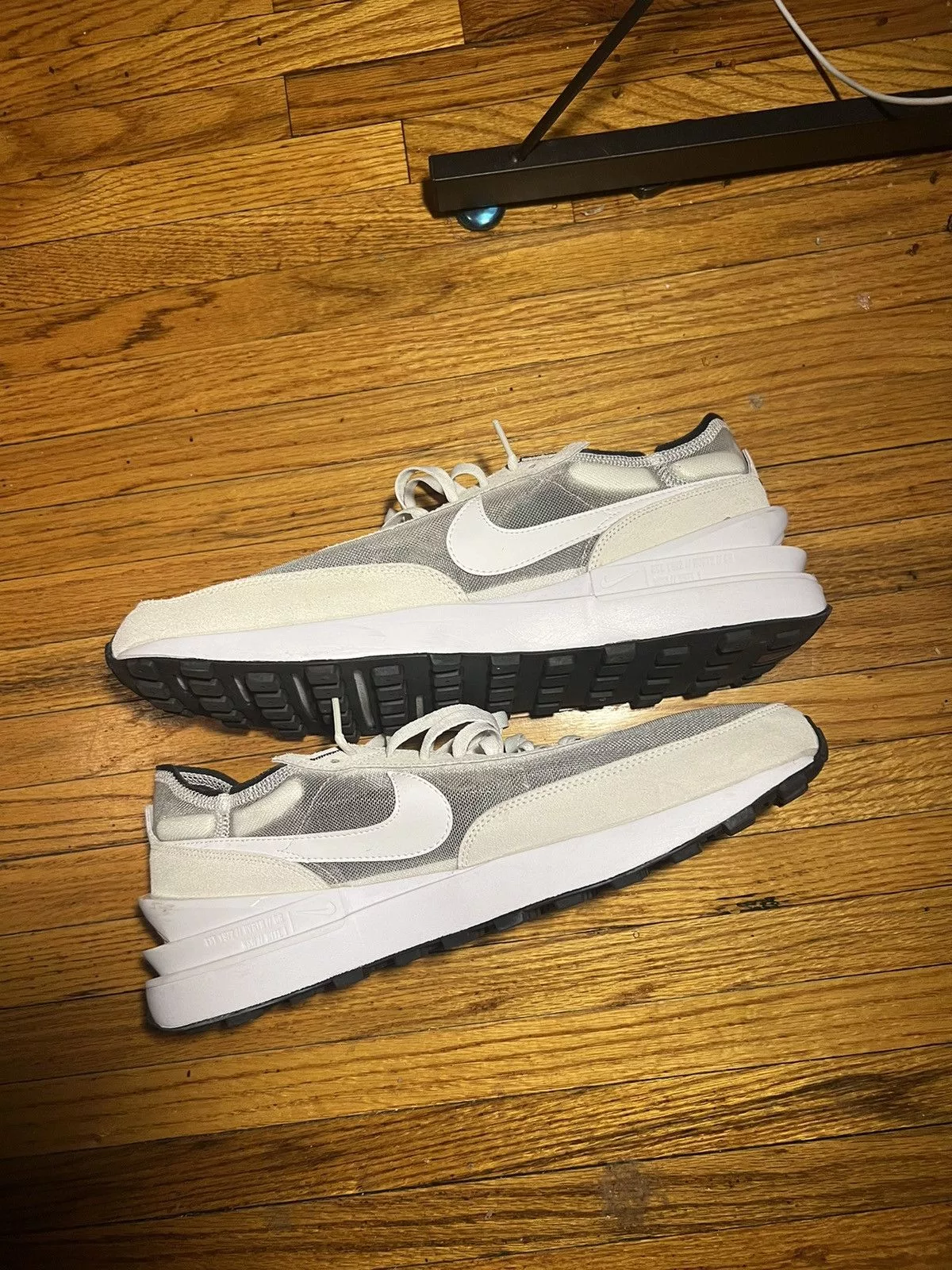 Nike Low Top Sneakers Nike Waffle One White