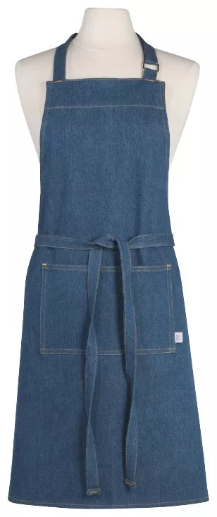Denim Stone Wash Basic Chef Apron