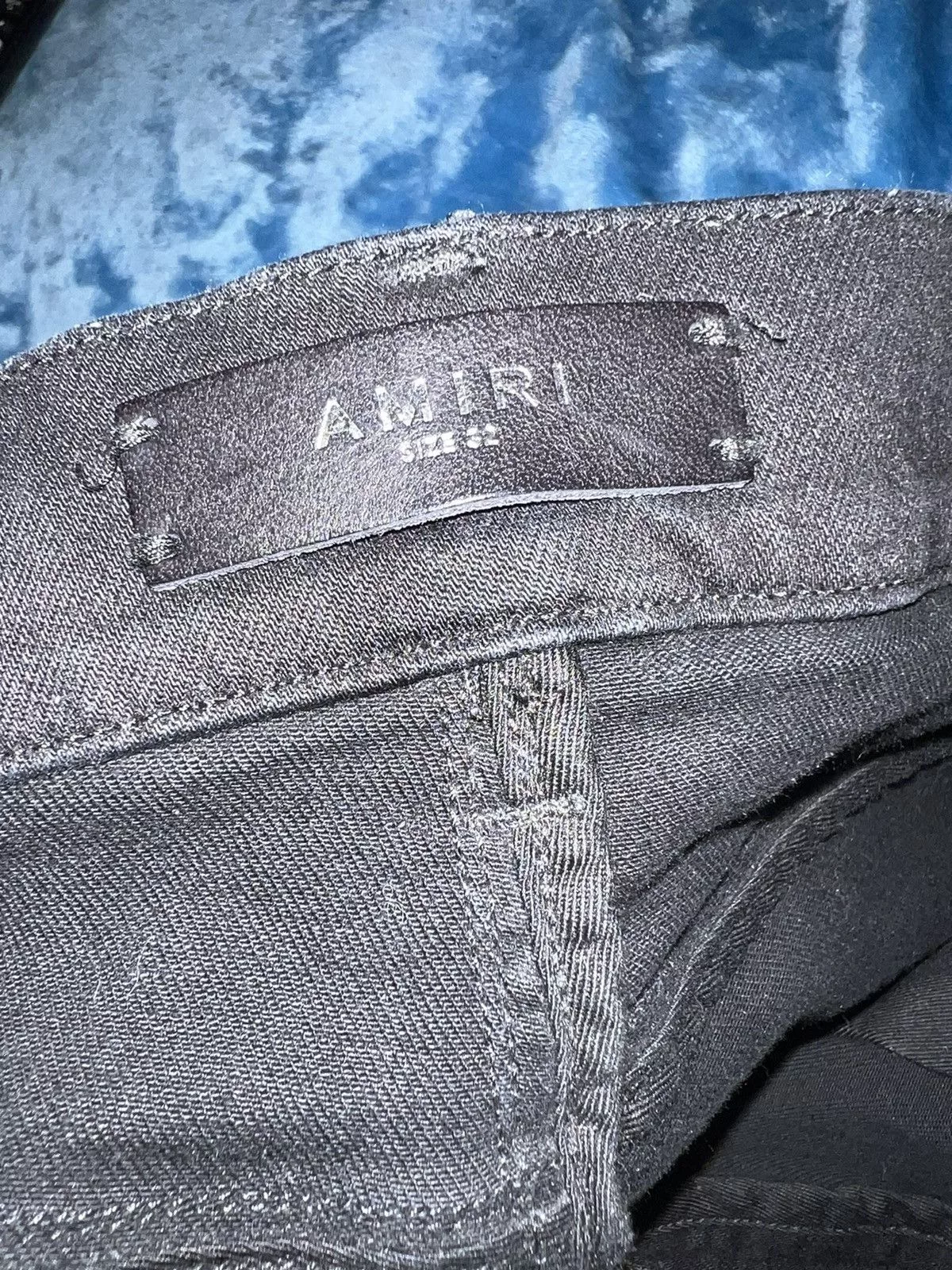 Amiri Denim Amiri jeans Black