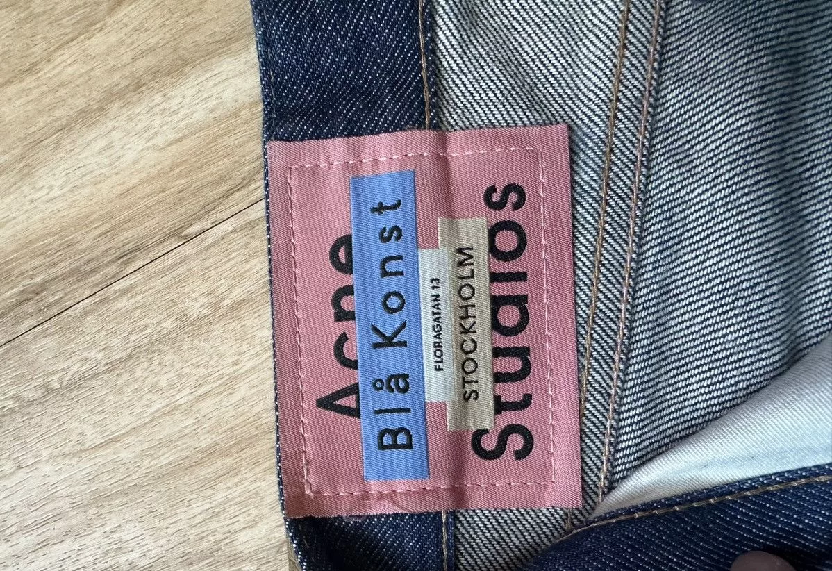 Acne Studios Denim Acne Studios Rigid Jeans FW/18 Blue