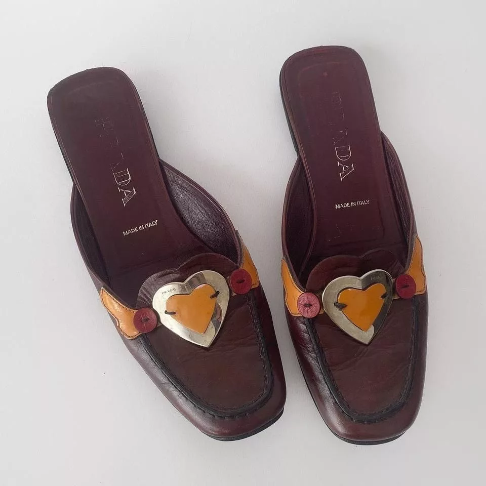Prada Flats Prada × Vintage prada spring/summer 2000 Purple