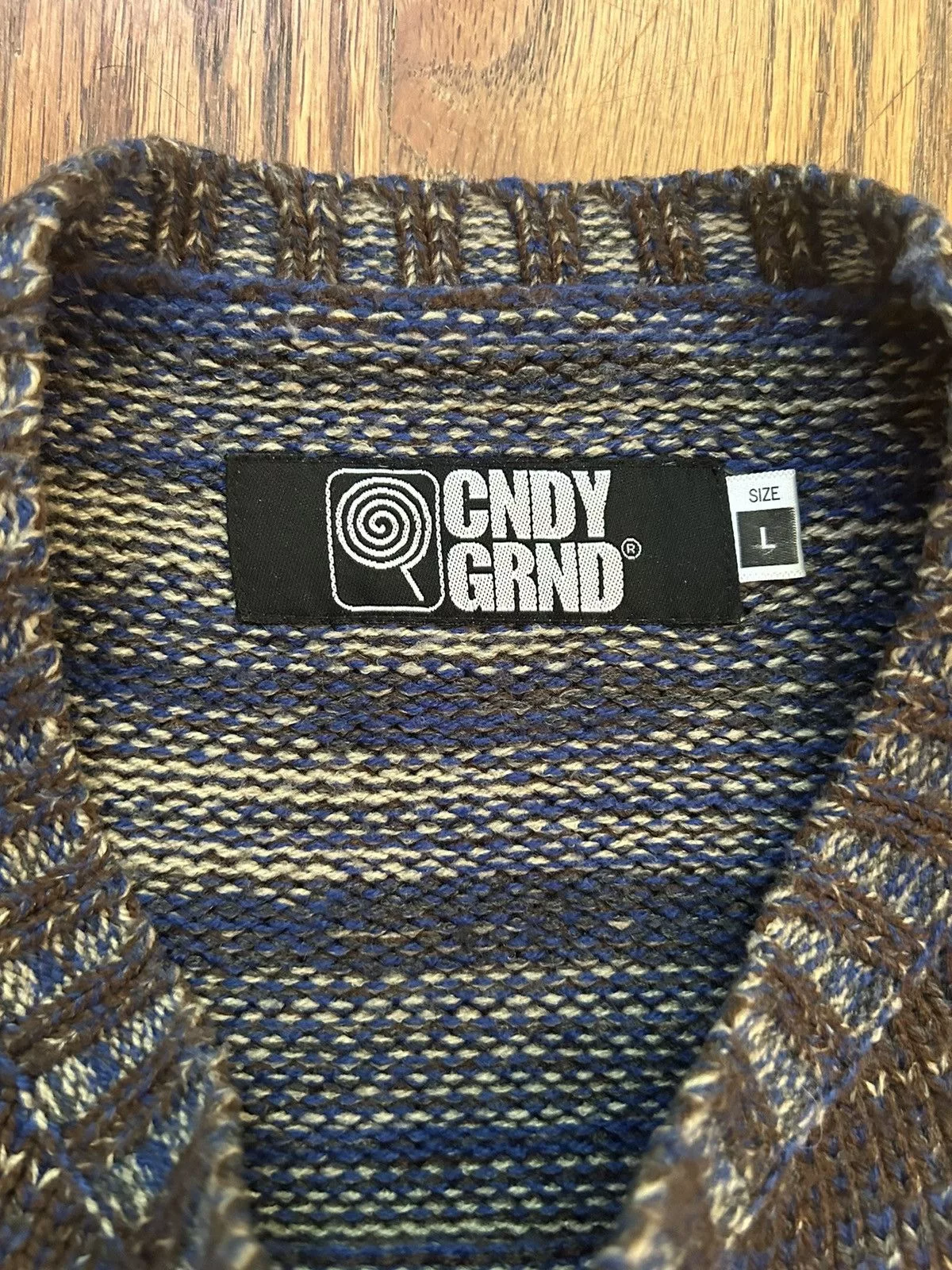 Other Sweaters Knitwear Other Multicolor knit sweater Brown