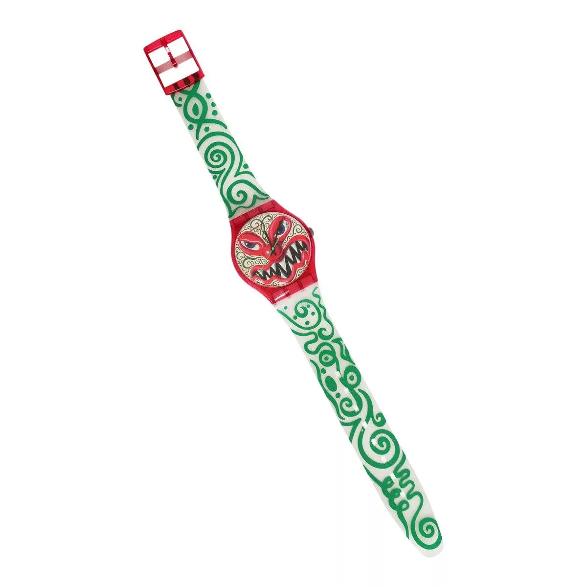 Swatch Jewelry Watches Kenny Scharf Swatch 1994 Red