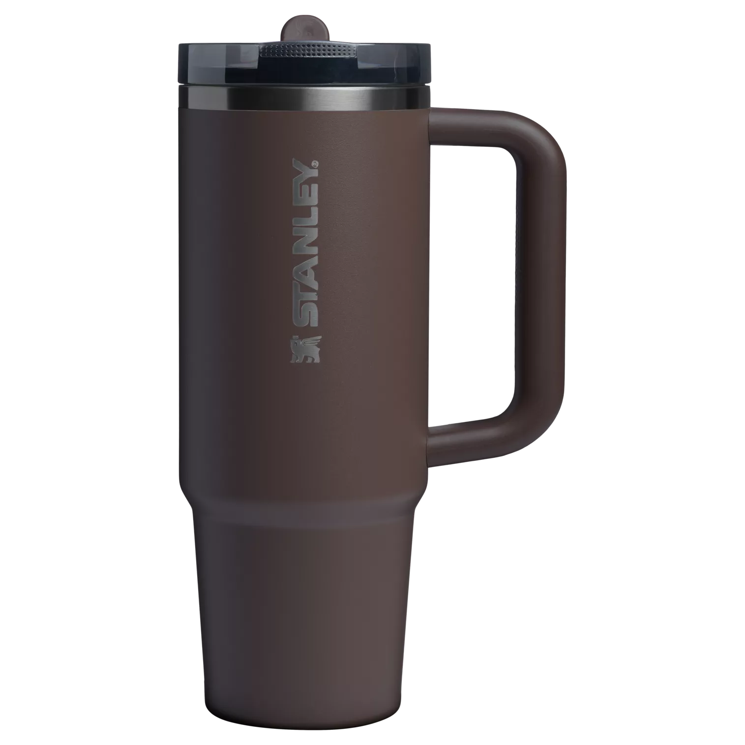 The Stanley Quencher ProTour Flip Straw Insulated Tumbler 30 OZ Cup In Espresso Brown