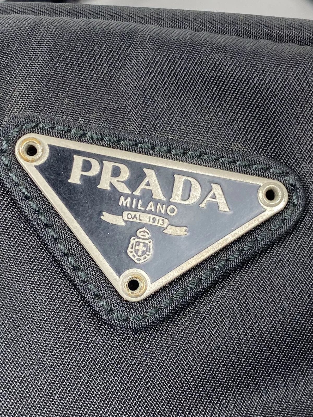 Prada Shoulder Bags Prada Tessuto Nero Nylon Shoulder Bag Black