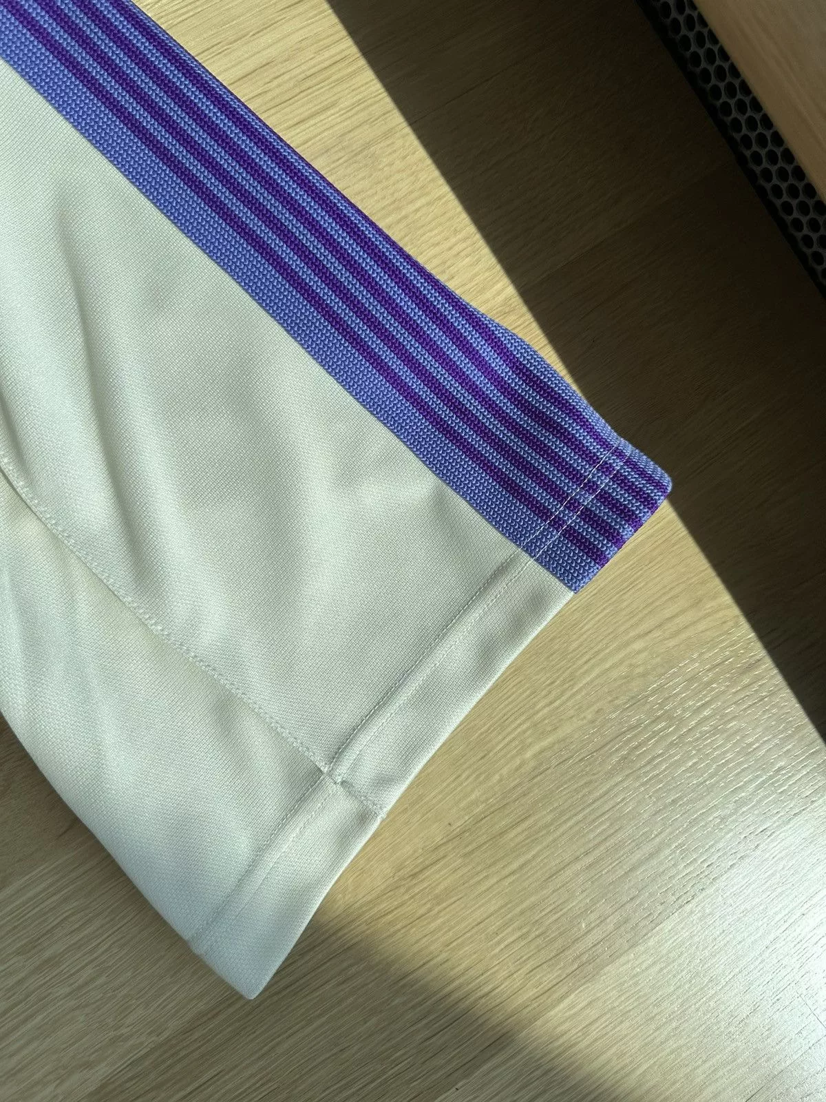 Needles Sweatpants Joggers White/Purple Needles