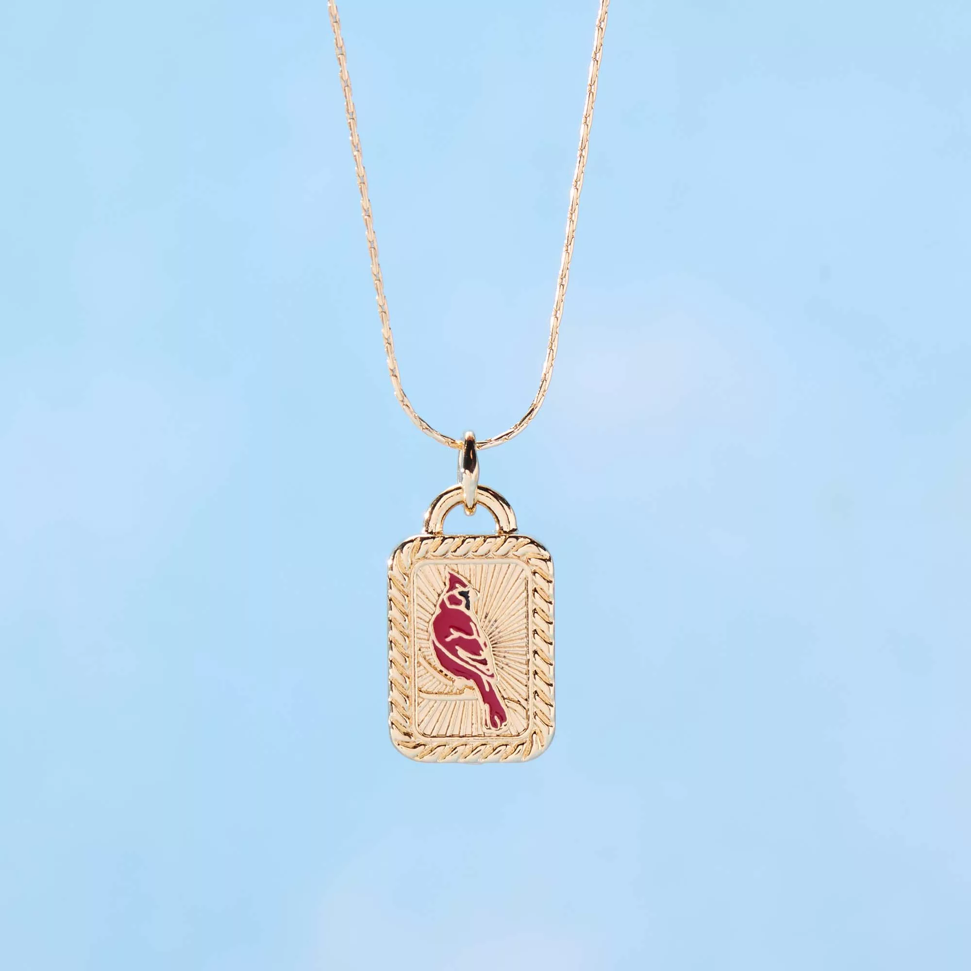 Red Cardinal Expandable Necklace