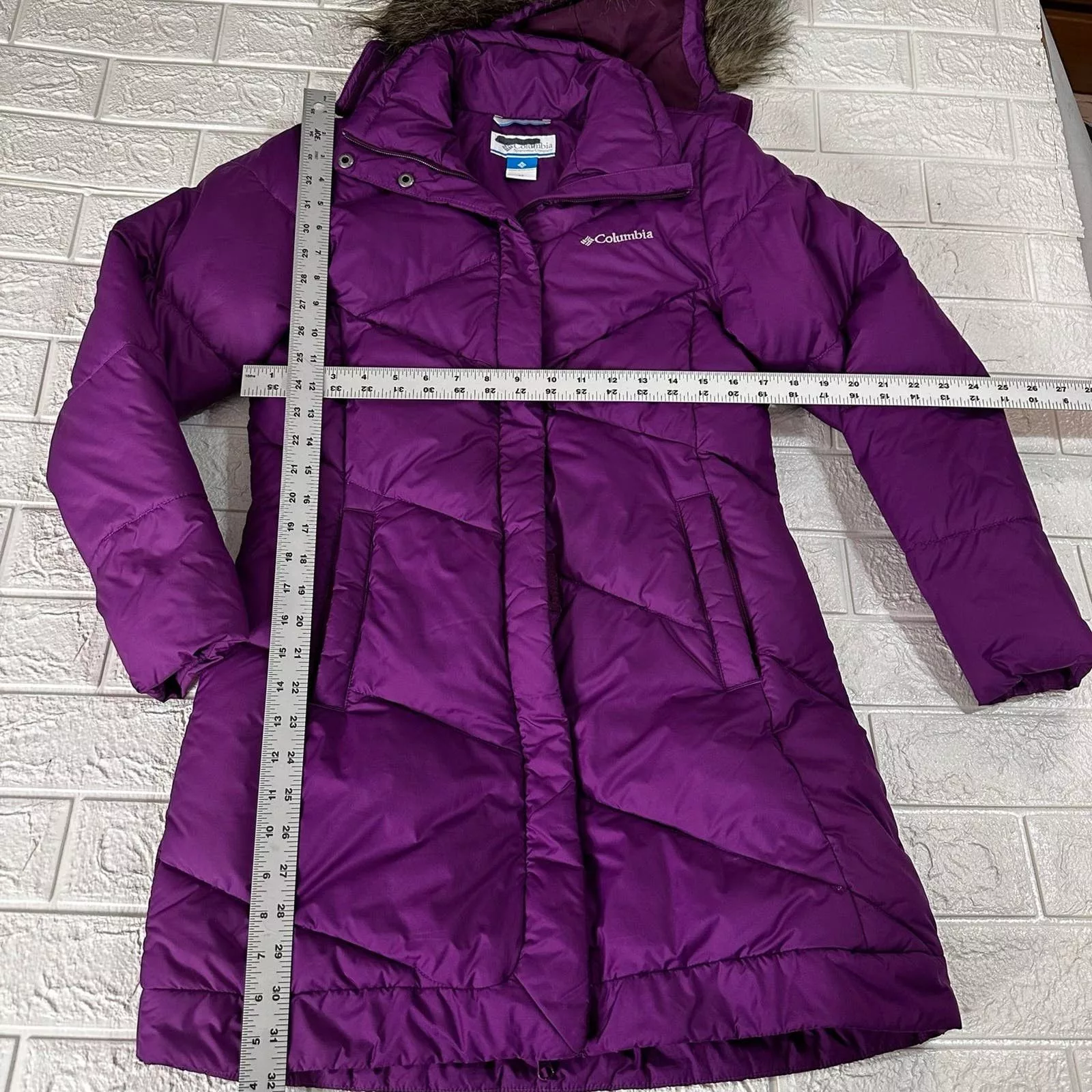 Columbia Jackets Columbia puffer jacket Purple