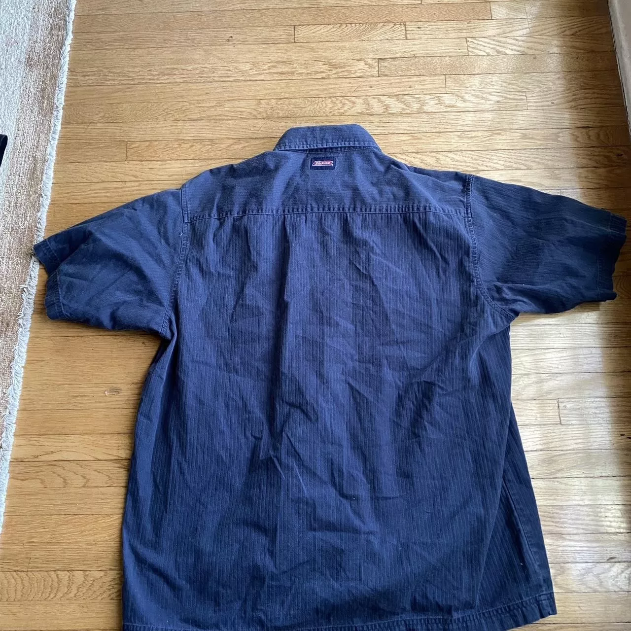 Dickies Polos Dickies work button up Tee Blue