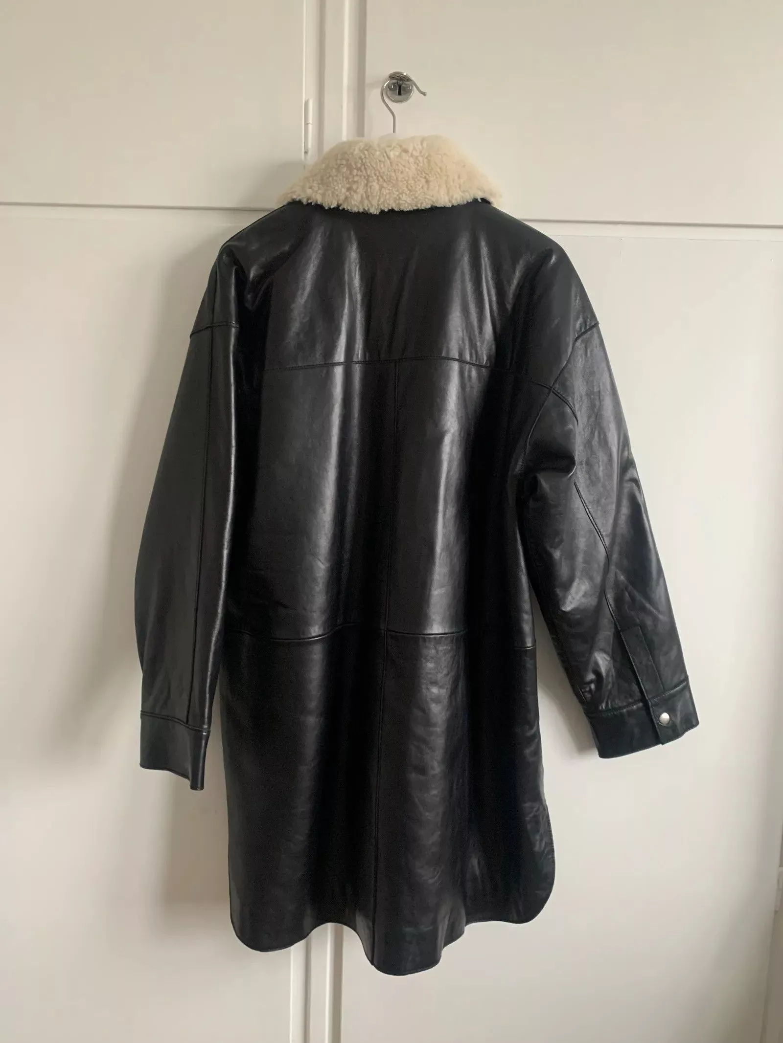 STAND STUDIO Coats Stand Studio Maryami overshirt Coat Black