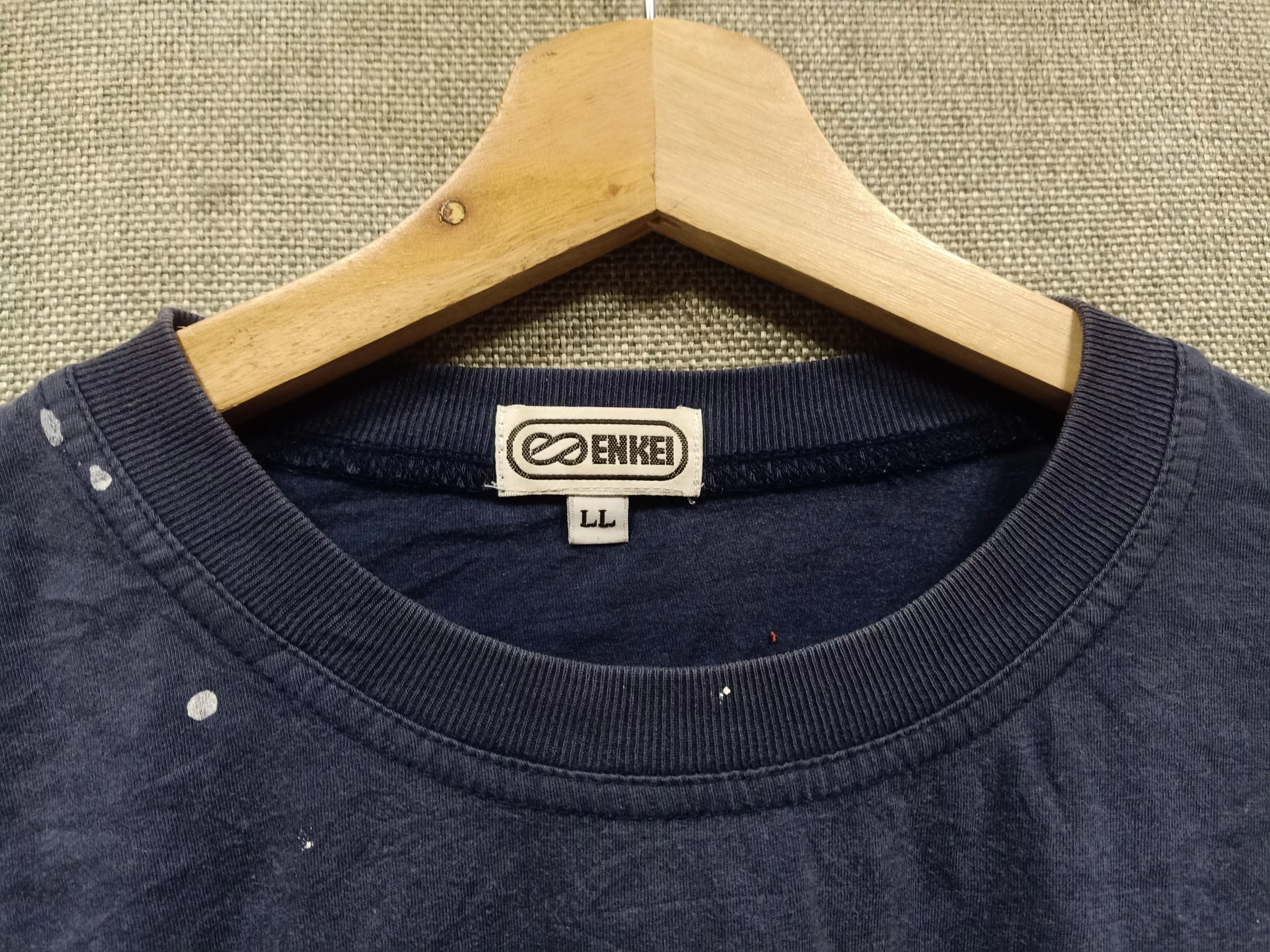 Honda Long Sleeve T Shirts Honda × Vintage Vintage bootleg long sleeve enkei distressed Blue