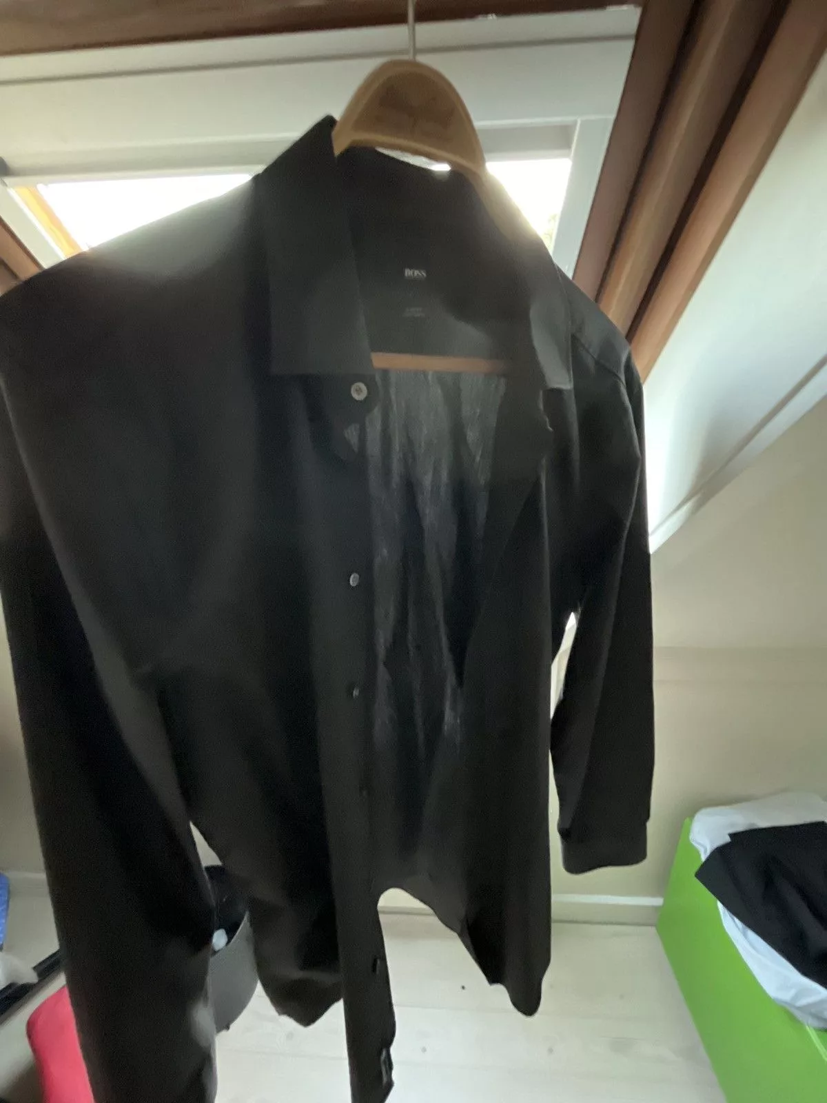 Hugo Boss Shirts Button Ups Hugo boss shirt black poplin