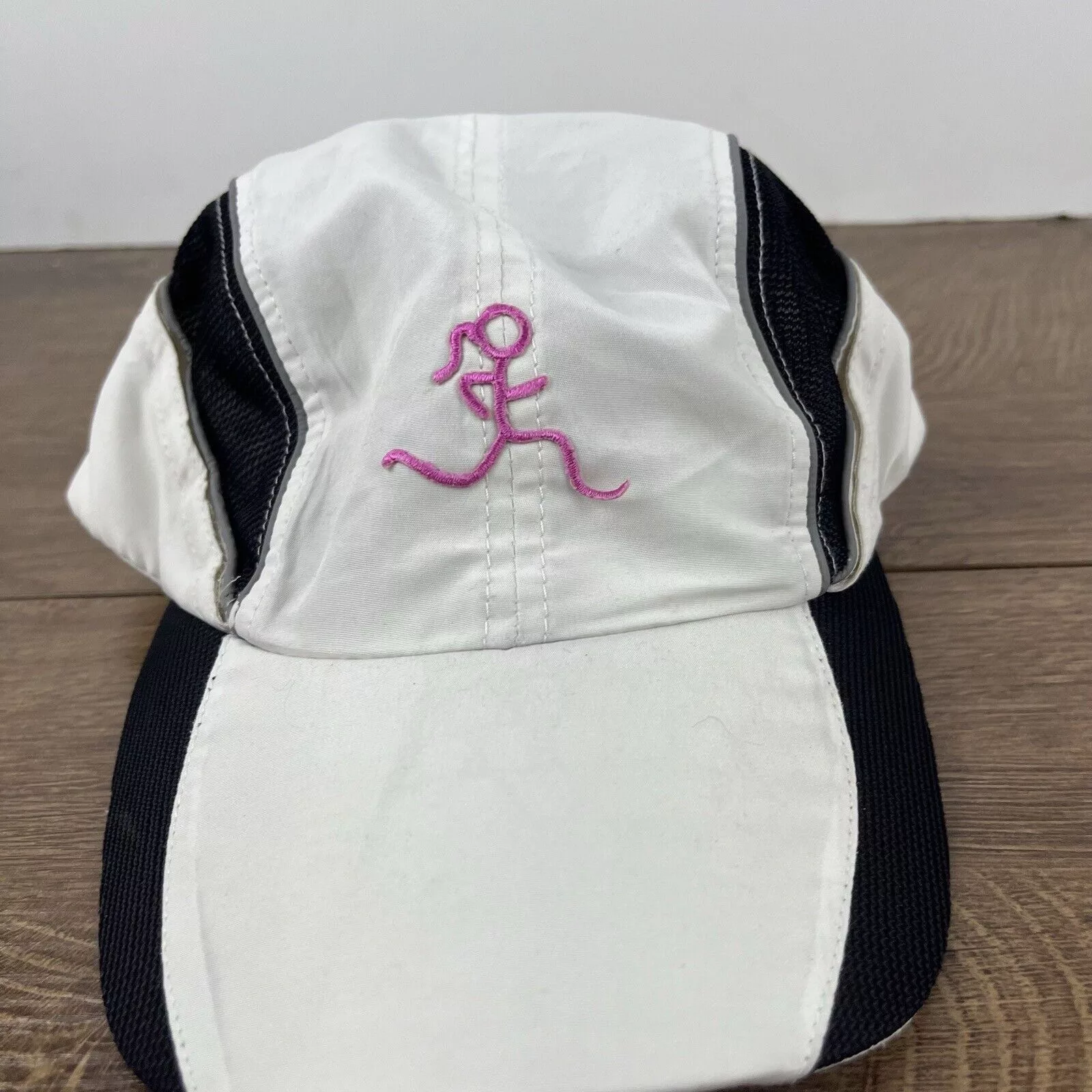 Other Hats Other Run Hat Running Runners Hat White Cap Hat Adjustable Hat Whi