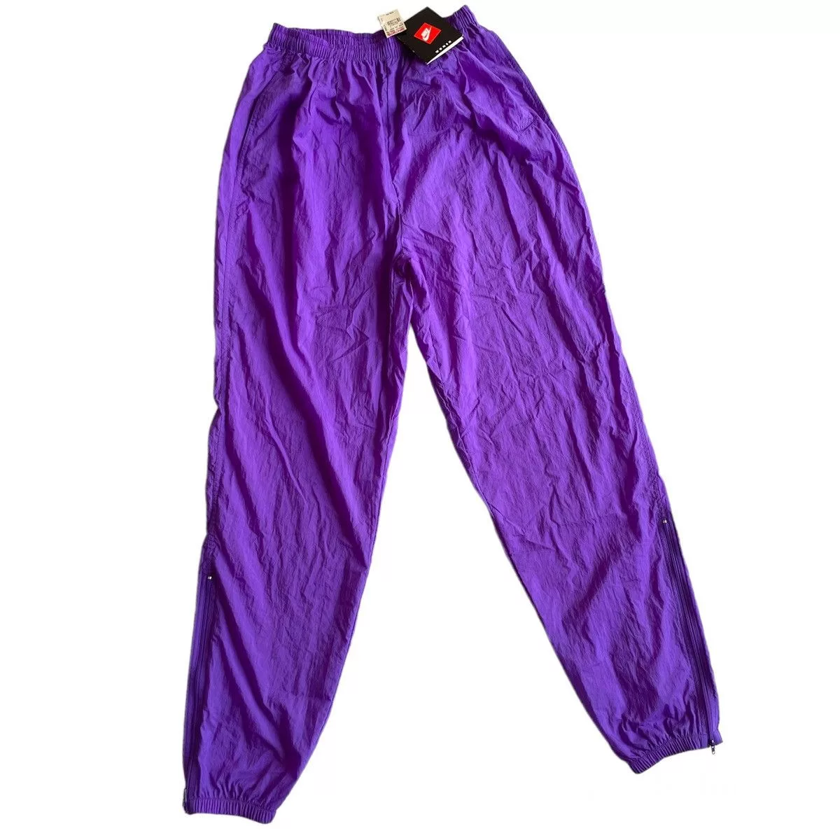 Nike Shorts Nike × Vintage Vintage 1992 Nike Windbreaker Track Pants Purple Streetwear