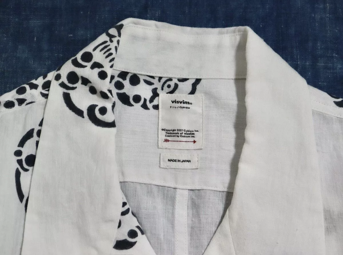 Visvim Shirts Button Ups Visvim 21ss Free Edge Shirt Little Cloud White
