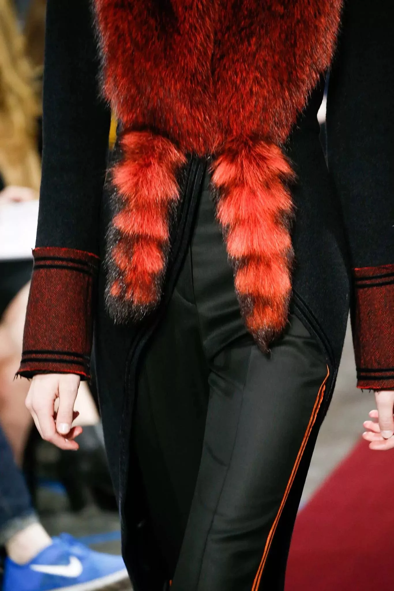 Givenchy Pants Givenchy Fall '15 Runway Sample Piece Wool Pants Black Luxury