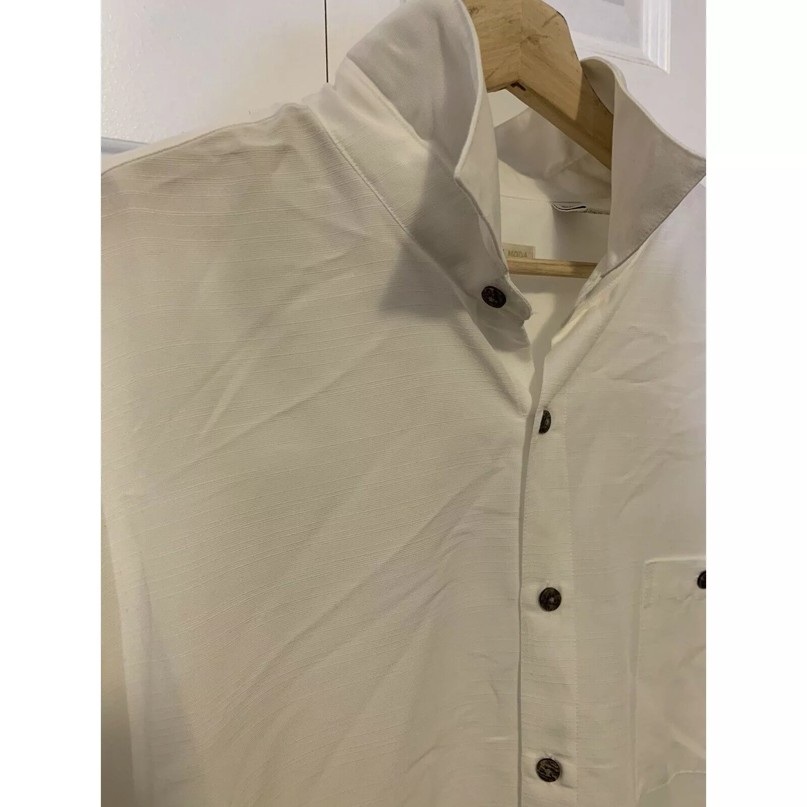 Campia Moda Shirts Button Ups New Moda Campia Moda Button shirt Men’s Sz XXL White short