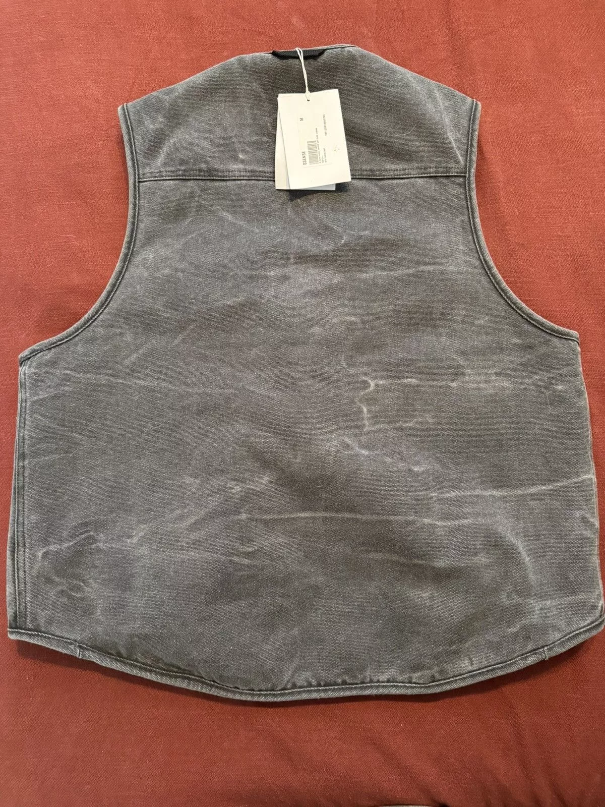 Acne Studios Vests Acne Studios Distressed Denim Vest NWT Gray