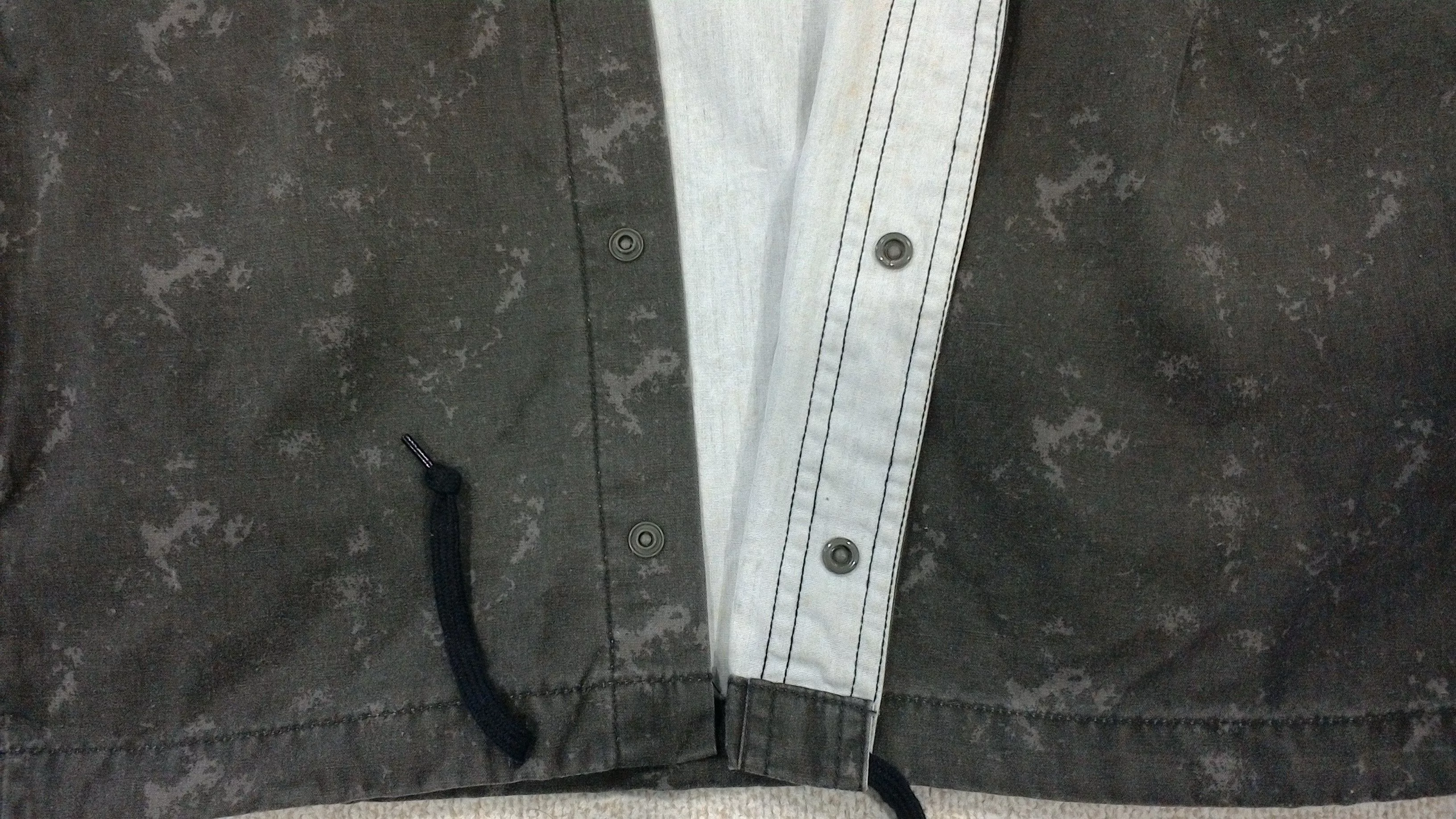 Japanese Brand Light Jackets Japanese Brand × Pointer Pointer Three Pocket Button Up Jacket Gray Streetwear