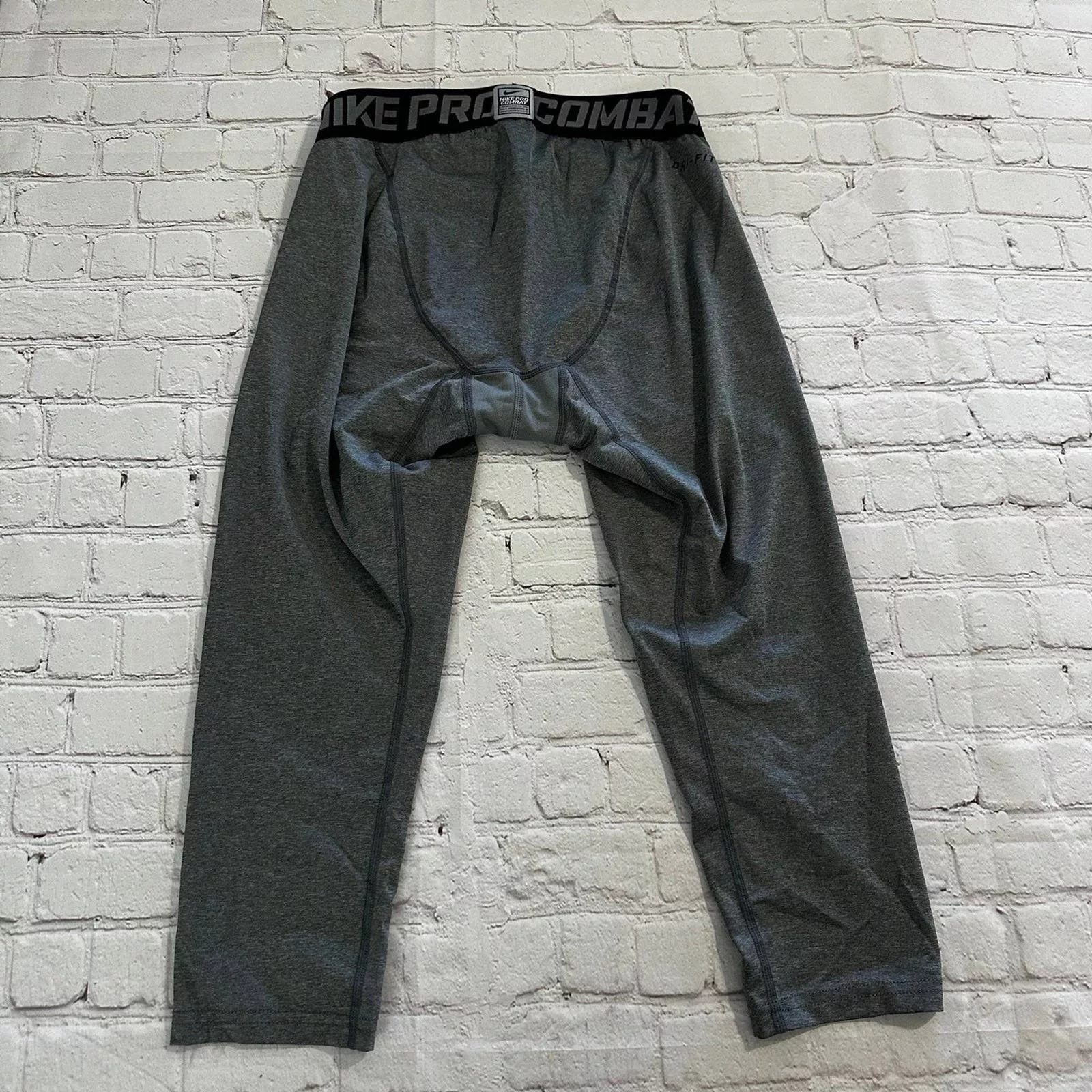 Nike Sweatpants Joggers Mens nike pro Leggings size medium Gray