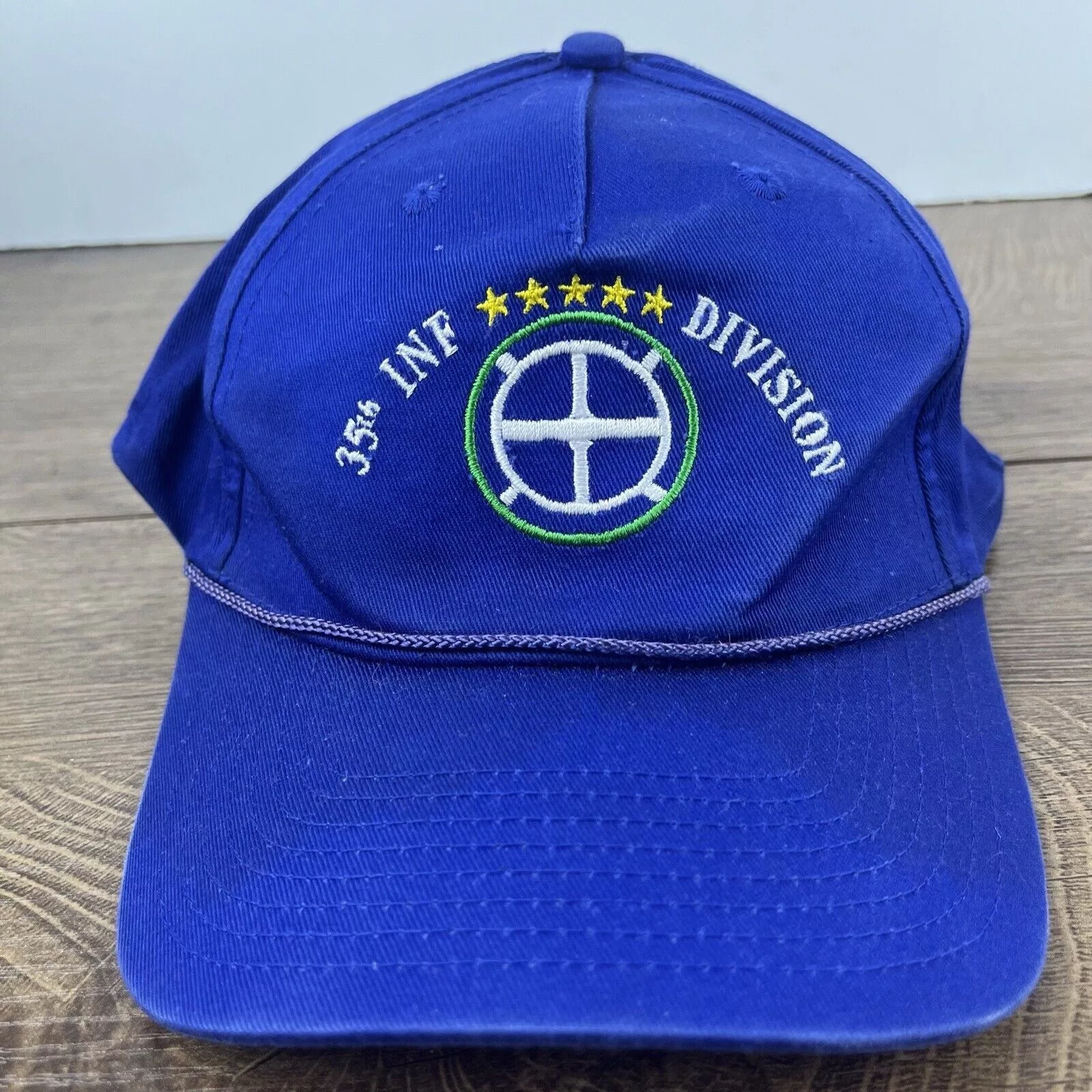 Other Hats Other 35th Inf Division Hat Infrantry Snapback Hat Blue Adjustable