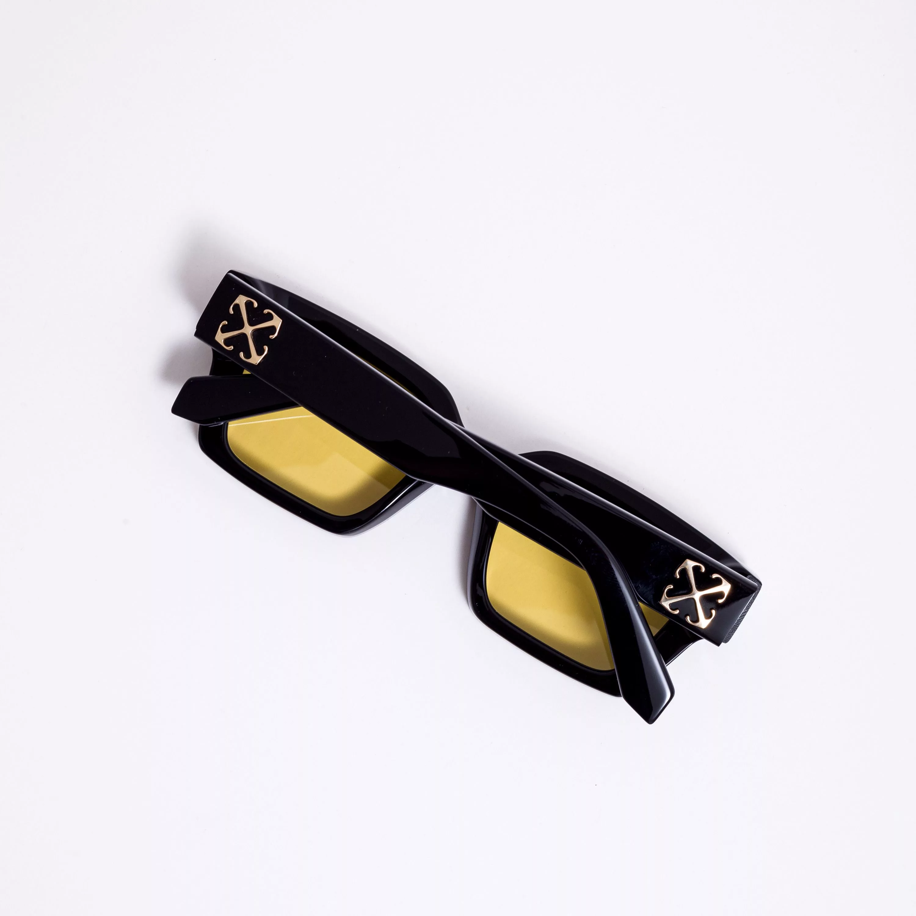 Off-White Sunglasses Off-White OFF WHITE Virgil Sunglasses BLACK YELLOW