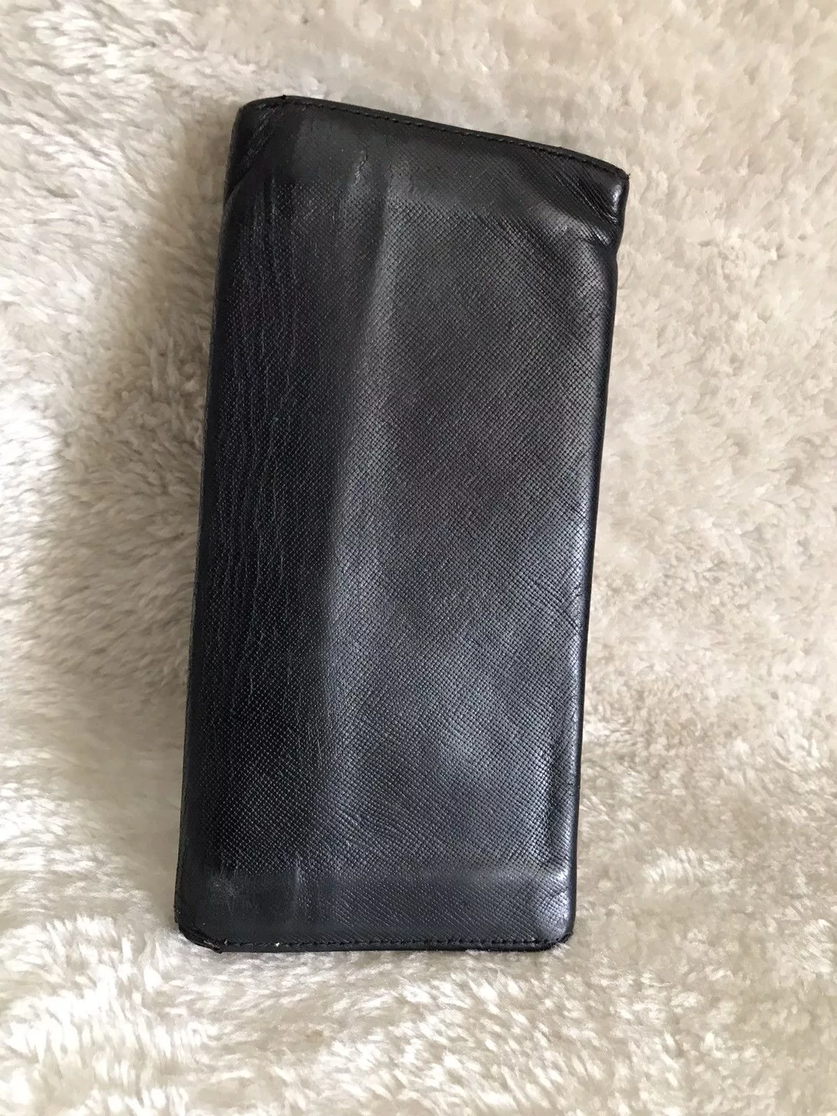 Prada Wallets Prada × Vintage PRADA Wallet Black Leather