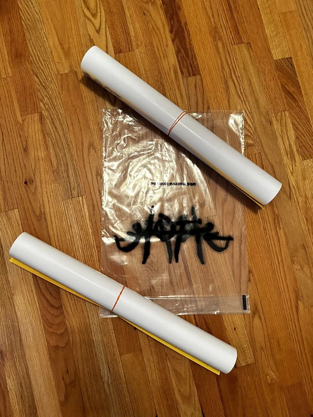 Travis Scott Miscellaneous Travis Scott Poster - Official Circus Maximus Tour Merch Yellow