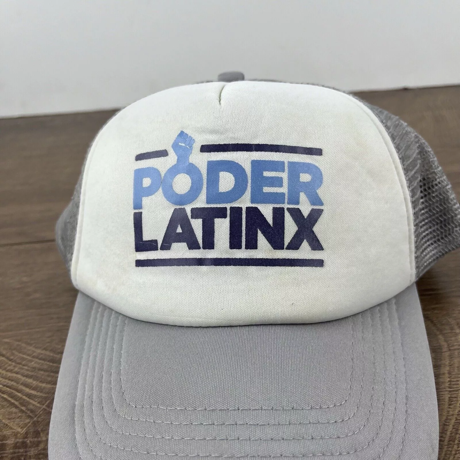 Other Hats Other Poder Latinx Hat White Cap Hat Adjustable Hat White Adult Ha